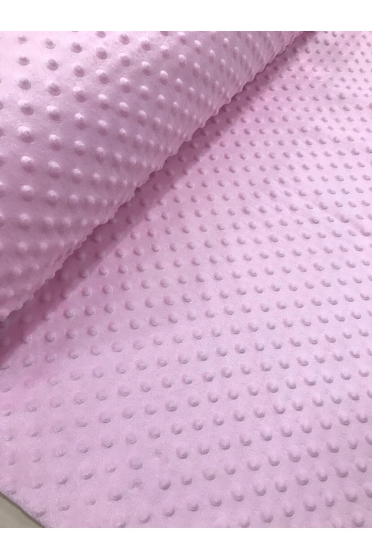 Kumaş Home Bebek Battaniyelik Nohut Polar Minky Kumaş Pembe