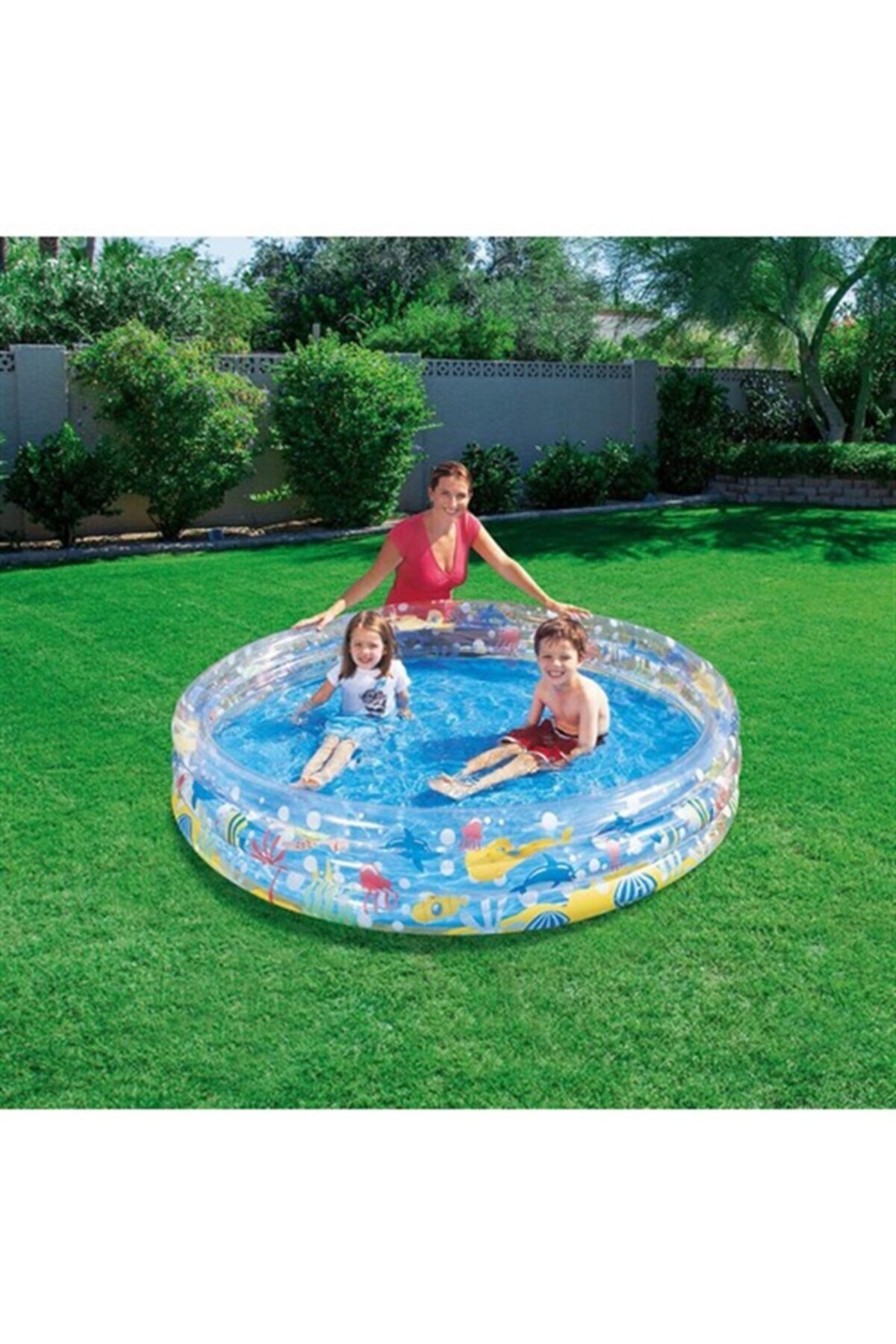 BESTWAY Şişme Çocuk Havuzu Okyanus Desenli Bw51005