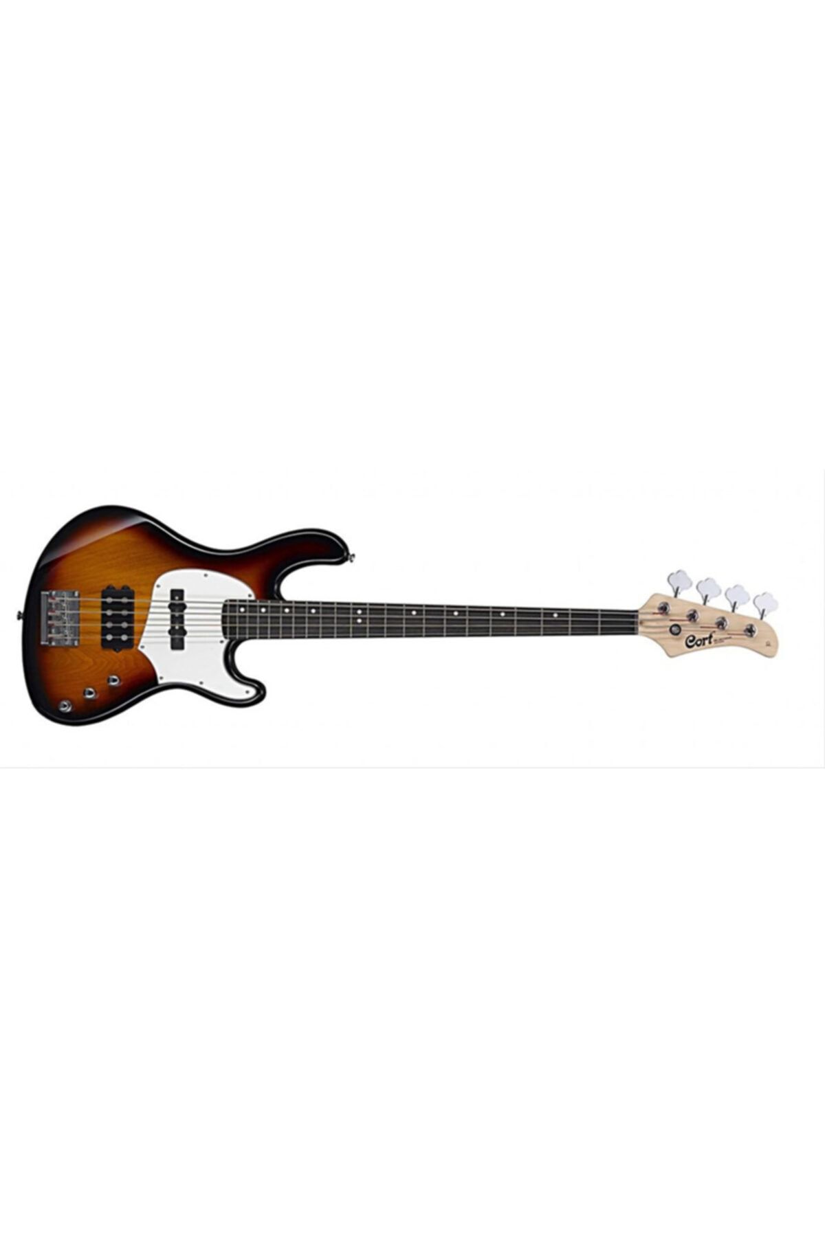 CORT Gb34a3ts Bas Gitar, 3 Ton Sunburst, Pseb1a-4/f & Mba1p-4