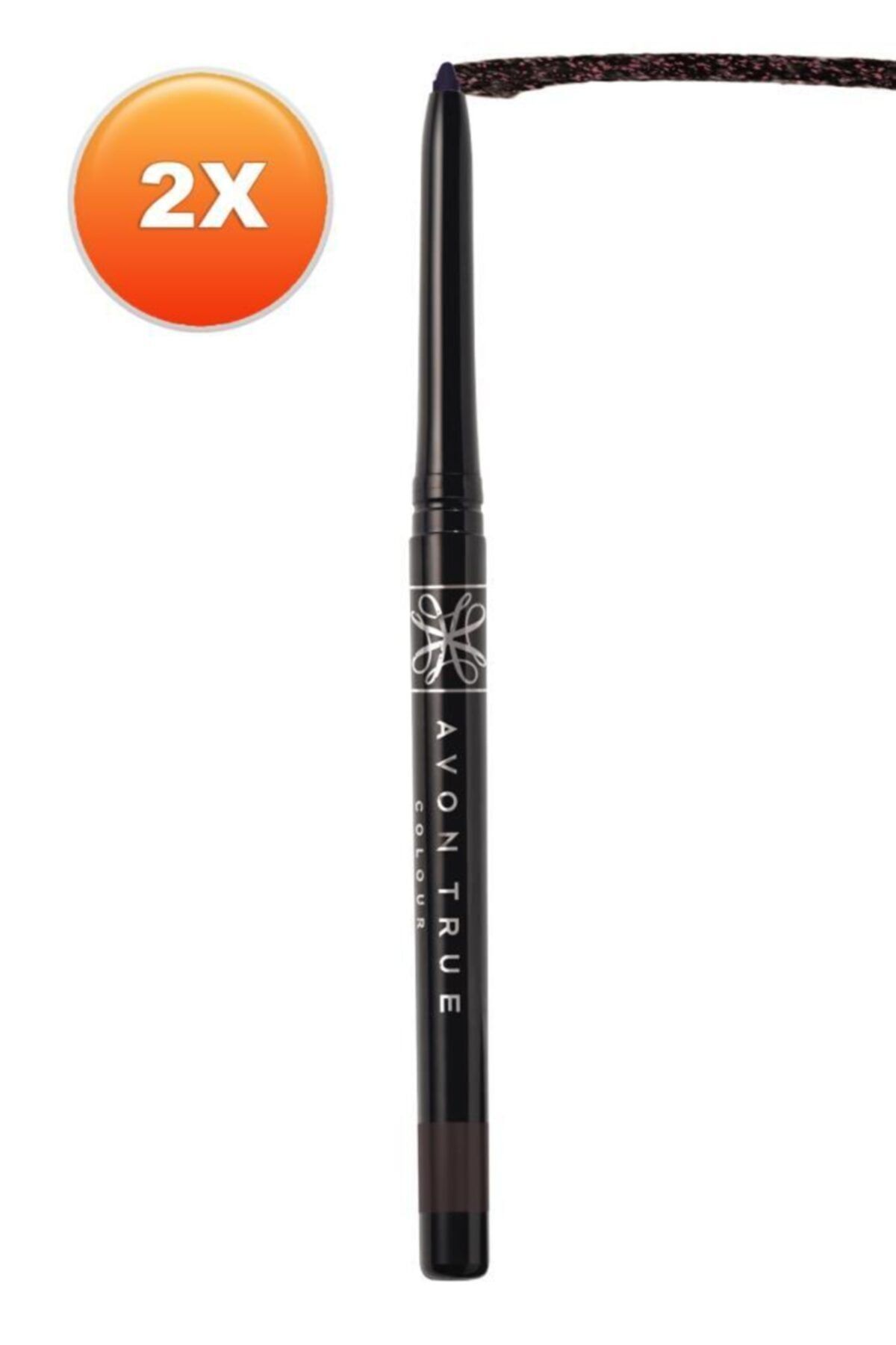 AVON Diamonds Aç Kapa Pırıltılı Göz Kalemi Black Bijoux Ikili Set