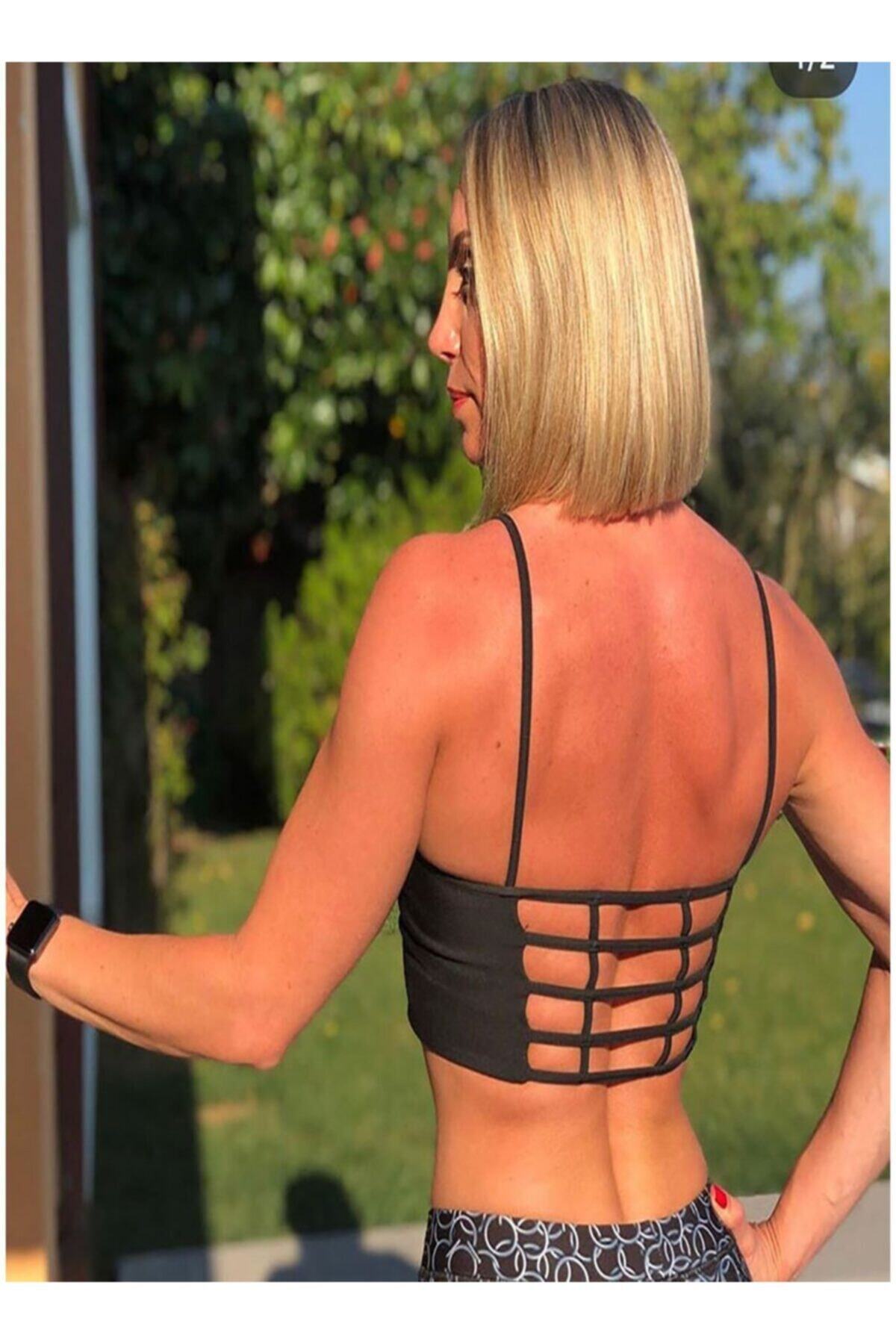 Nidasstore 128 Siyah Spor Bra