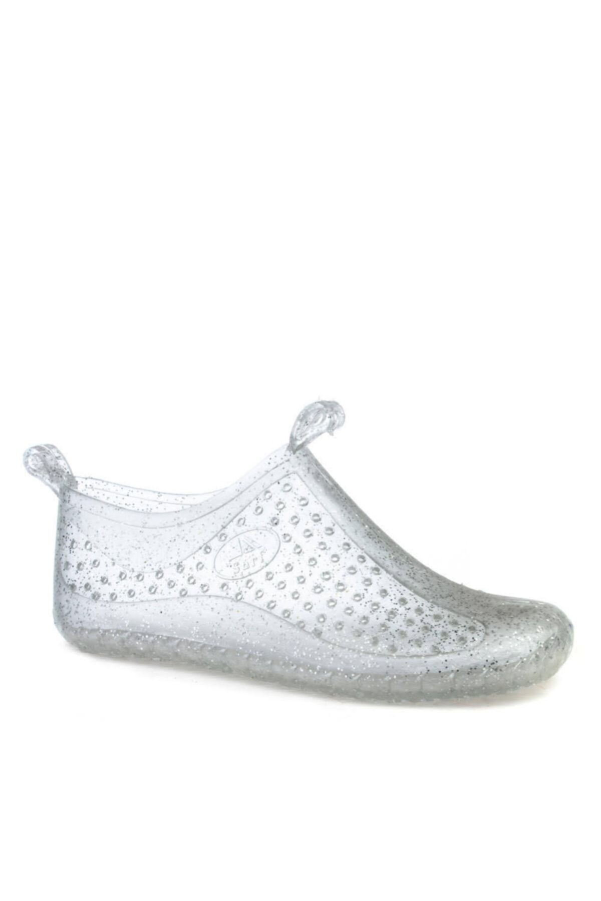 SGS SHOES Unisex Çocuk Şeffaf Simli Deniz Ayakkabısı