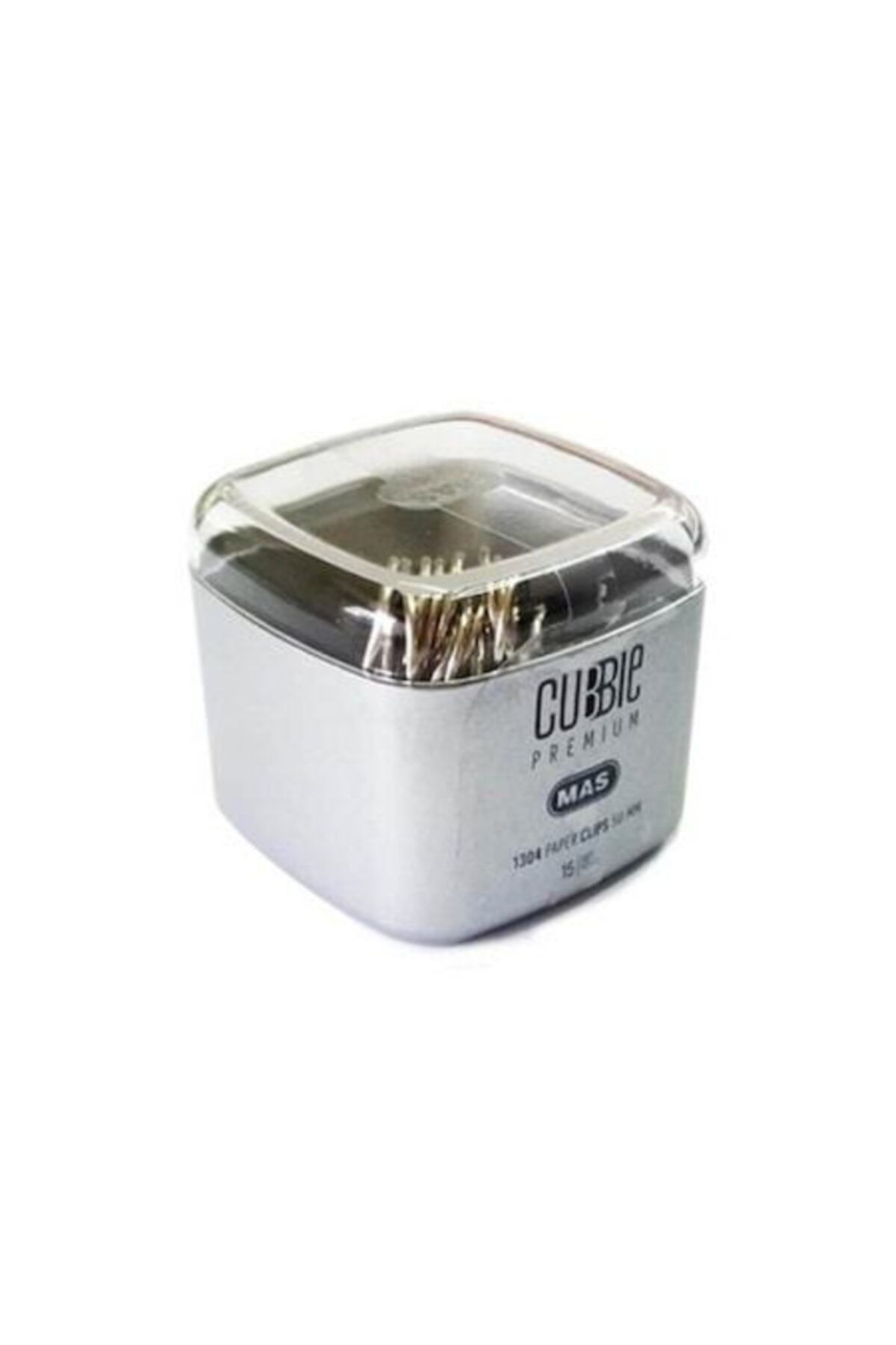 Mas 1304 Ataş Cubbie Premium 50 Mm Silver (8 Kutu)