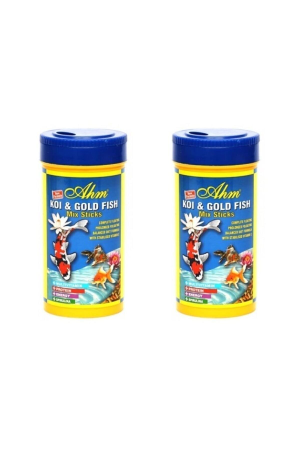 Ahm Koi & Gold Fish Mix Sticks 250 ml 2 Adet