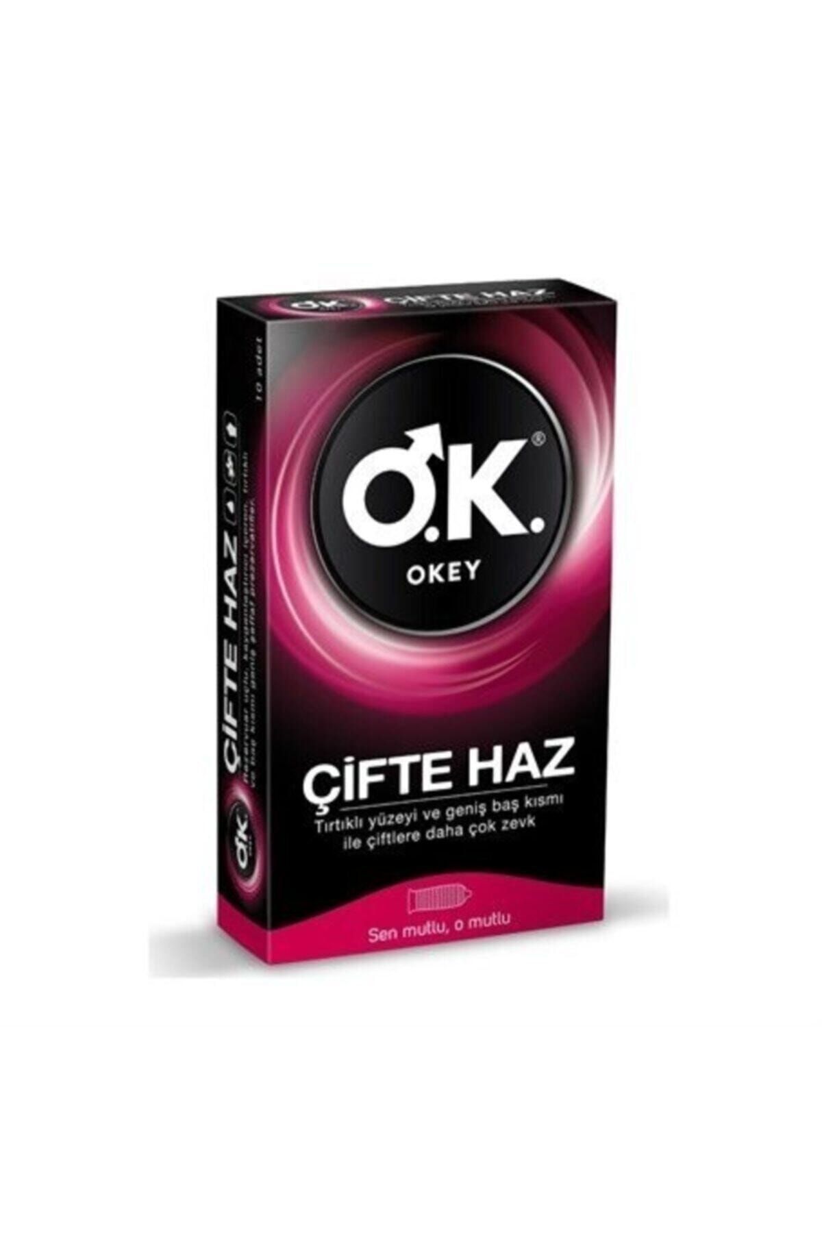 Okey Çifte Haz Prezervatif