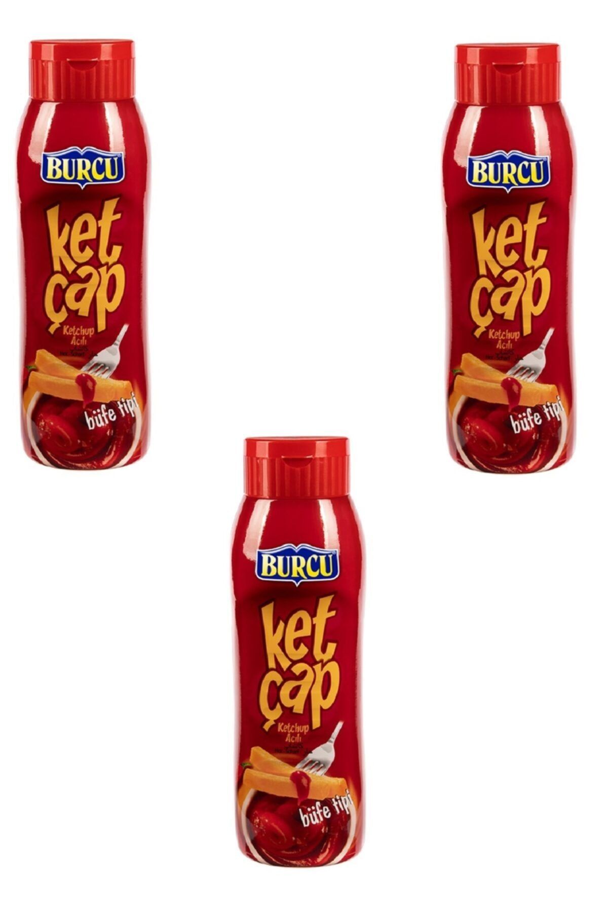 BURCU Ketçap Acı 650 G X 3 Adet