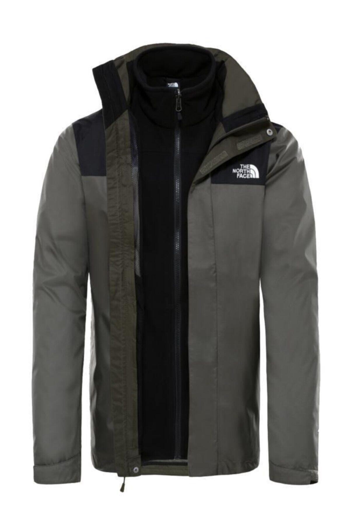 THE NORTH FACE Trıclımate Jacket Erkek Haki-siyah (Nf00cg55bqw1tf11)