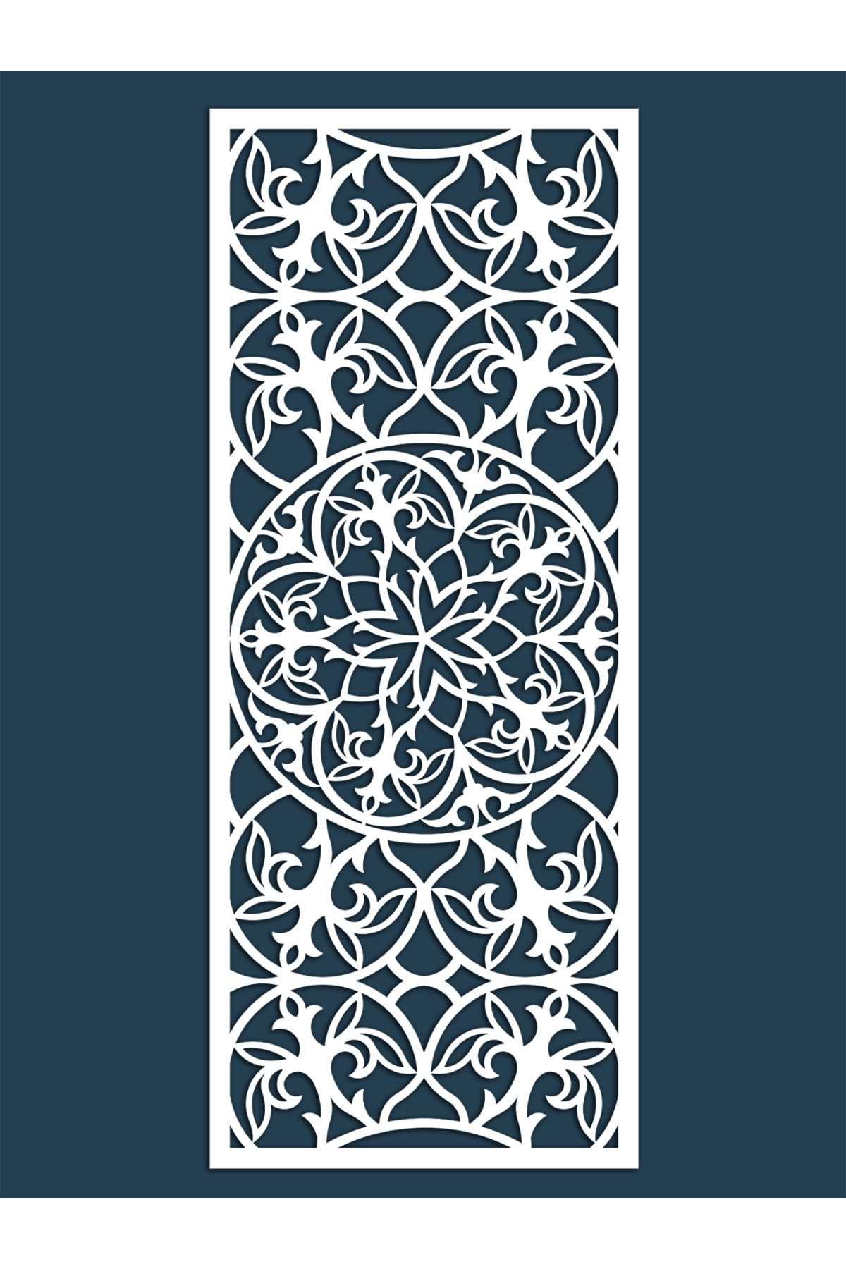 Liar Dekor Liar Ahşap Seperatör (Paravan) - KSP-200 - (10 mm) - (85 cm x 210 cm) - (Beyaz)