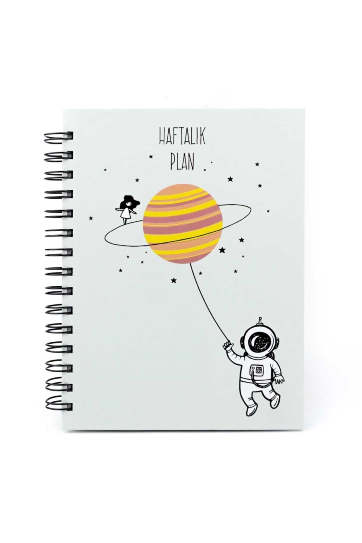PALTO TASARIM Satürn Kız Astronot Haftalık Plan