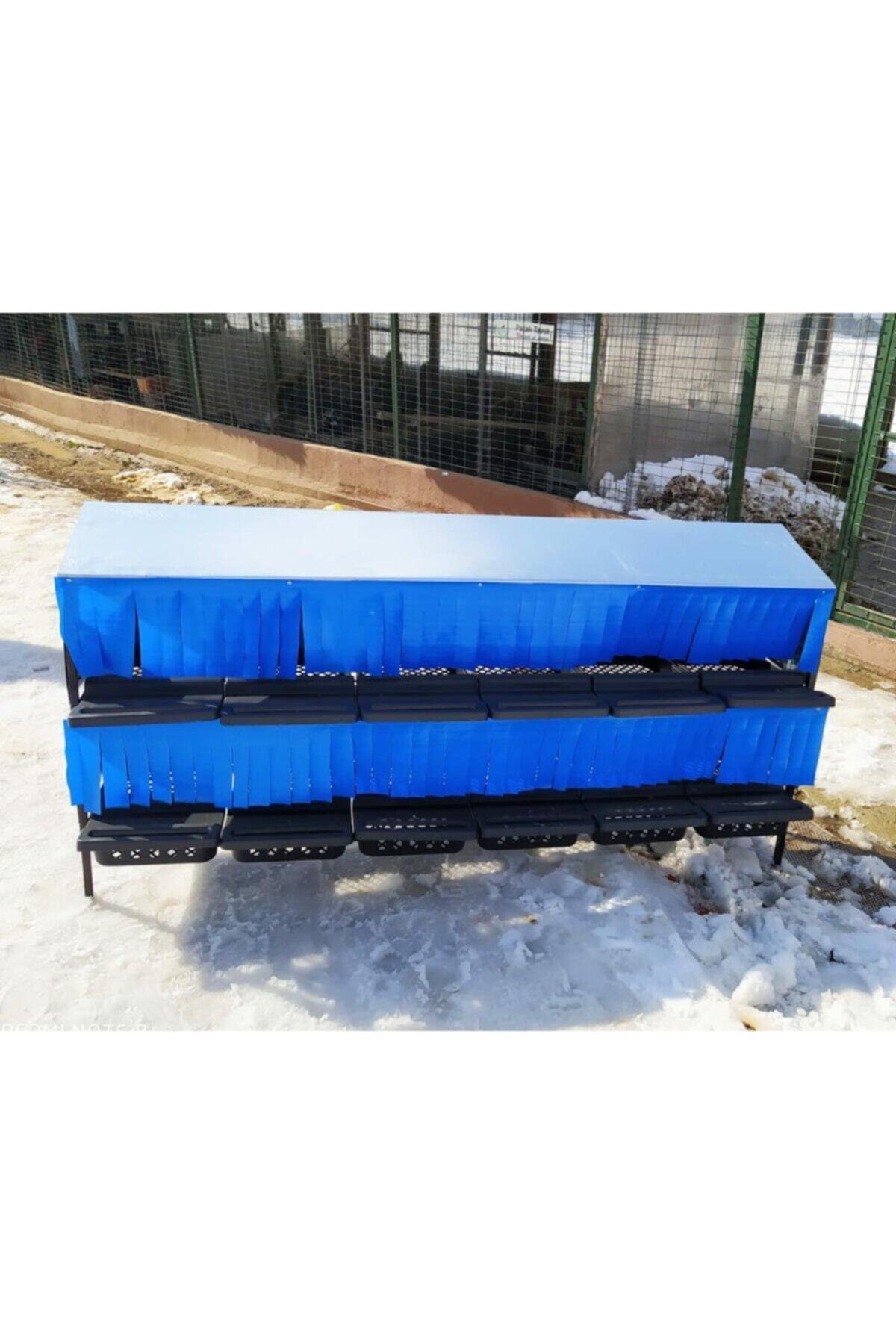 LİDER KÜMES EKİPMANLARI 12 Gözlü Otomatik Tavuk Folluk