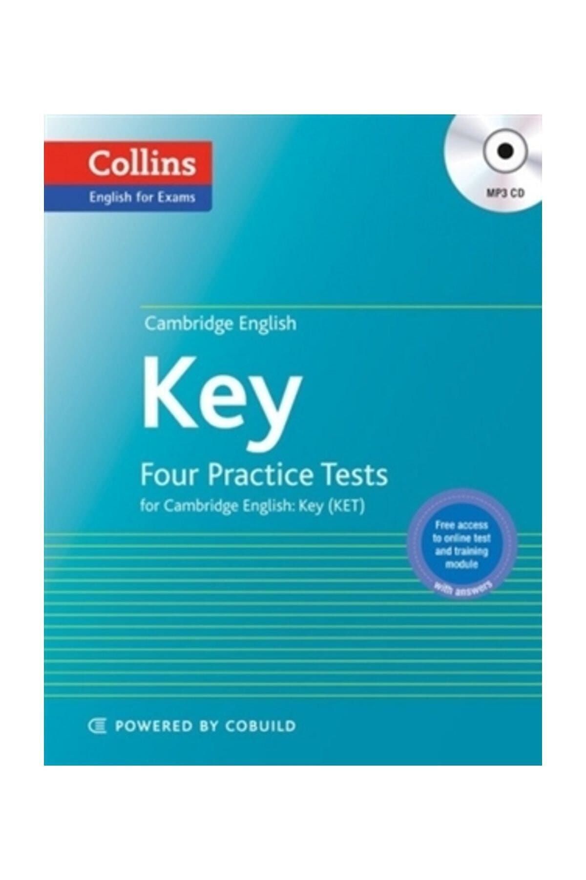 HarperCollins Publishers Cambridge English Key : Four Practice Tests (KET) + MP3 CD - Katie Foufouti