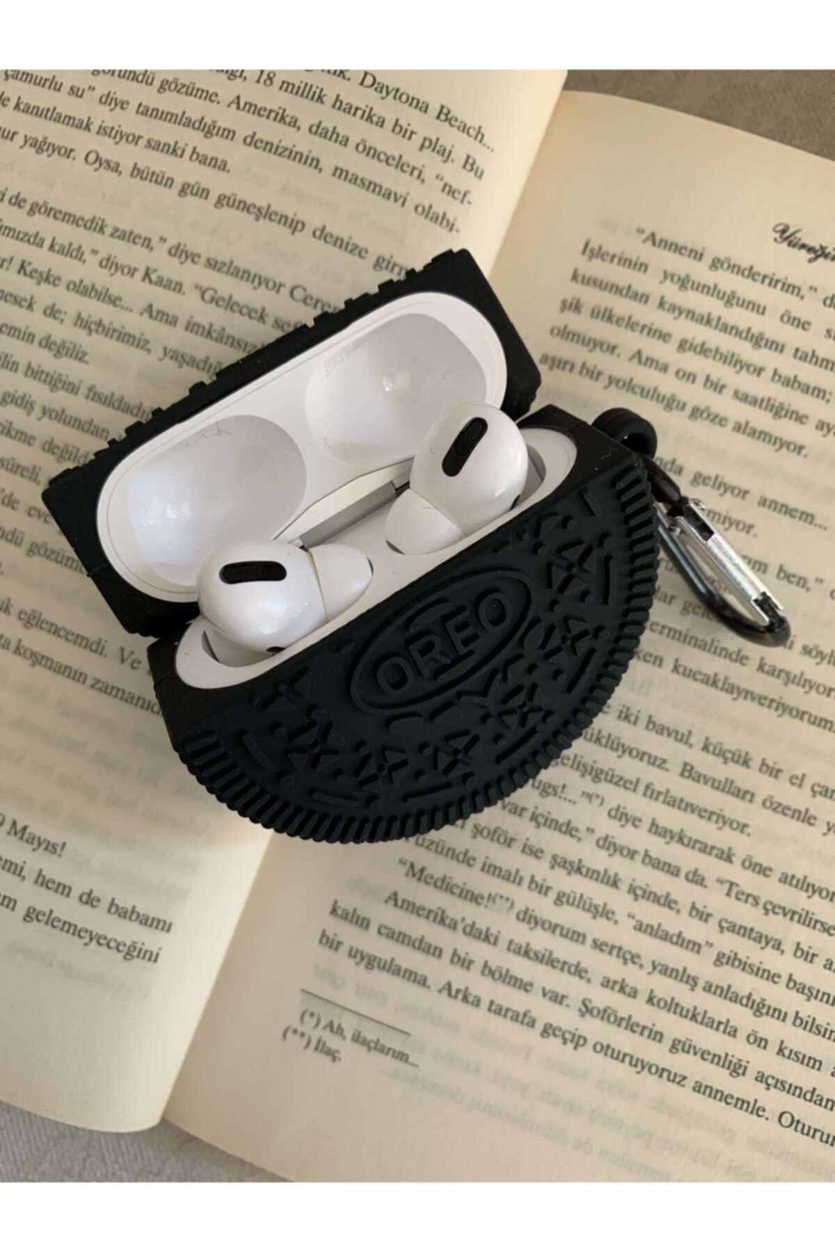 kılıfbenim Airpods Pro Uyumlu Siyah Oreo Kılıf