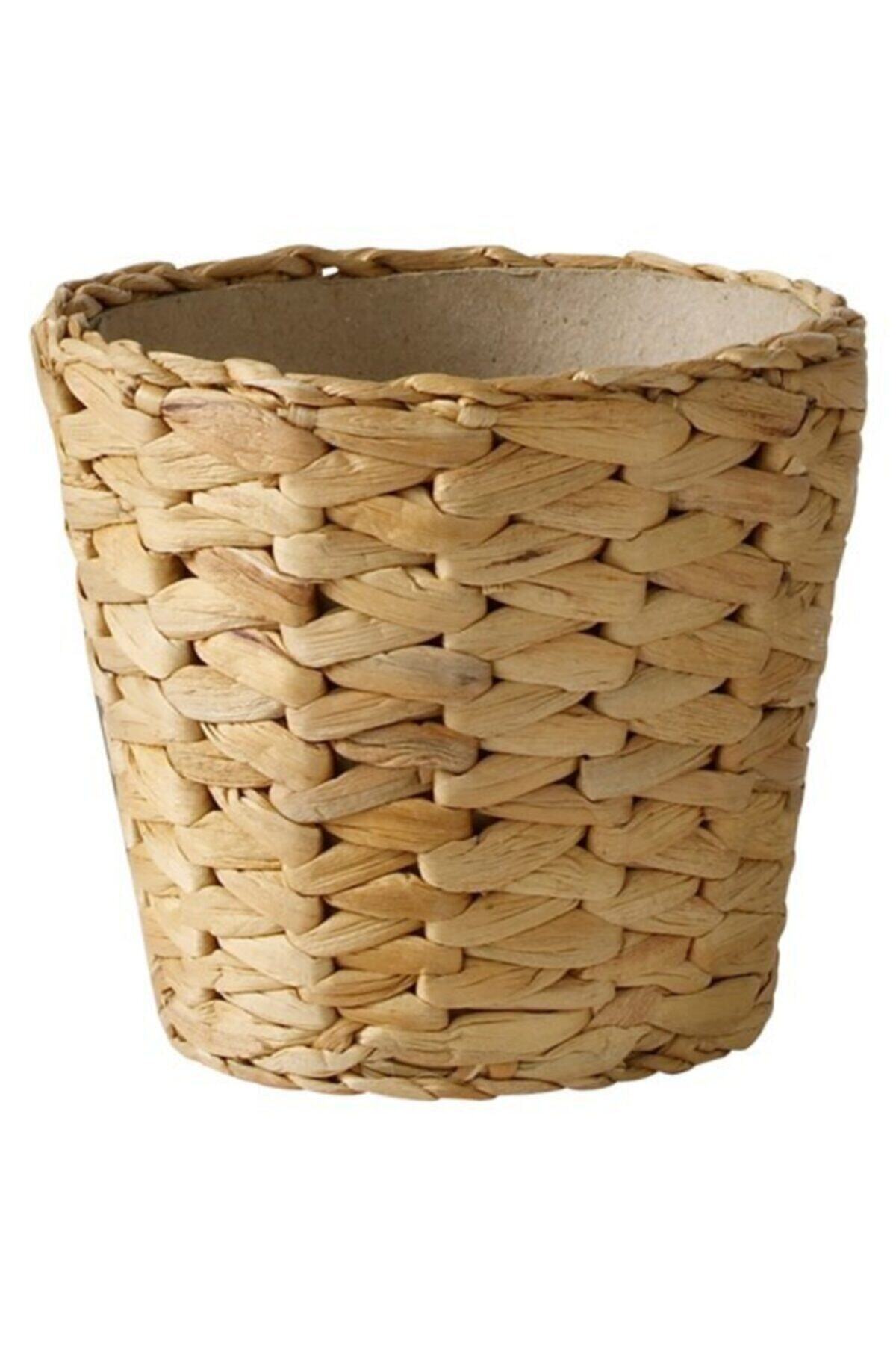 Serin Alışveriş Içi Plastik Hasır Saksı