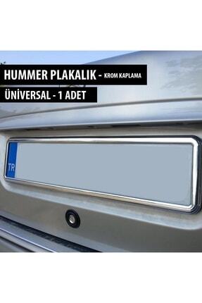 Eras Universal Hummer Tipi Plakalık / 1 Adet /plastik Üzerine Krom Kaplama Nikelaj Image 0