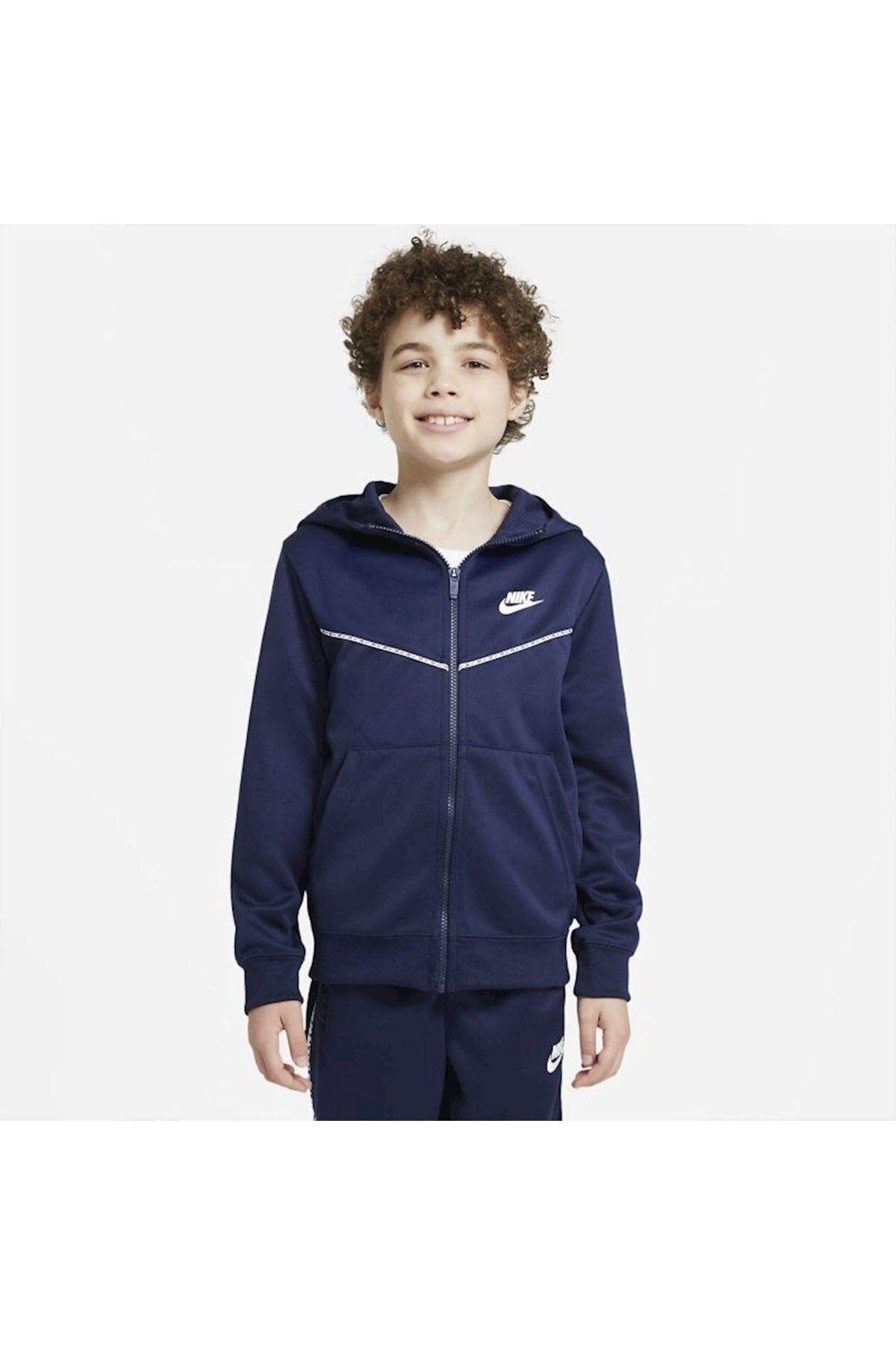Nike tech poly full zip hoodie junior store