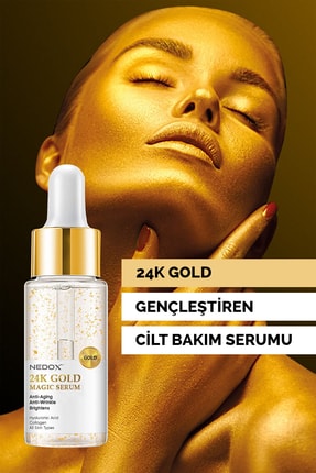 Yaşlanma Ve Kırışıklık Karşıtı Anti Aging 24k Gold Serum 30 ml Image 2