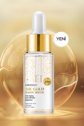 Yaşlanma Ve Kırışıklık Karşıtı Anti Aging 24k Gold Serum 30 ml Image 5