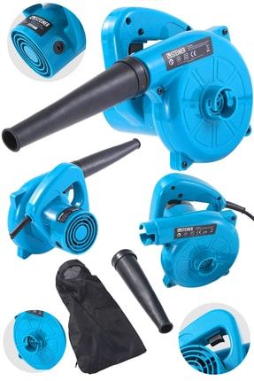 Alman 3000 Watt Hava Kompresörü Elektrikli Devir Ayarlı Hava Körüğü Üfleme Makinası Emme Özellikli Image 0