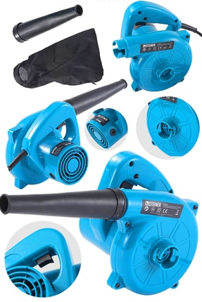 Alman 3000 Watt Hava Kompresörü Elektrikli Devir Ayarlı Hava Körüğü Üfleme Makinası Emme Özellikli Image 1