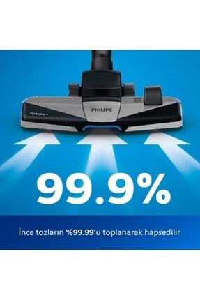 7000 Serisi Torbasız Elektrikli Süpürge, 750 W, PowerCyclone 8 Teknolojisi, FC9749/07 Image 4