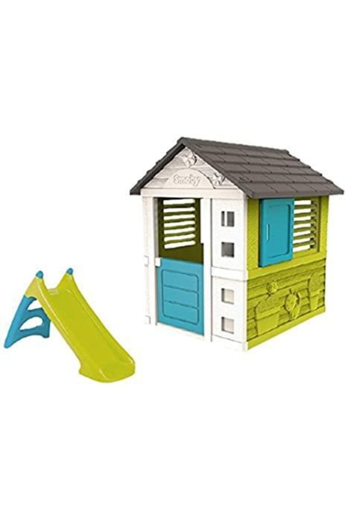 Smoby Oyun Evi ve Kaydırak Seti