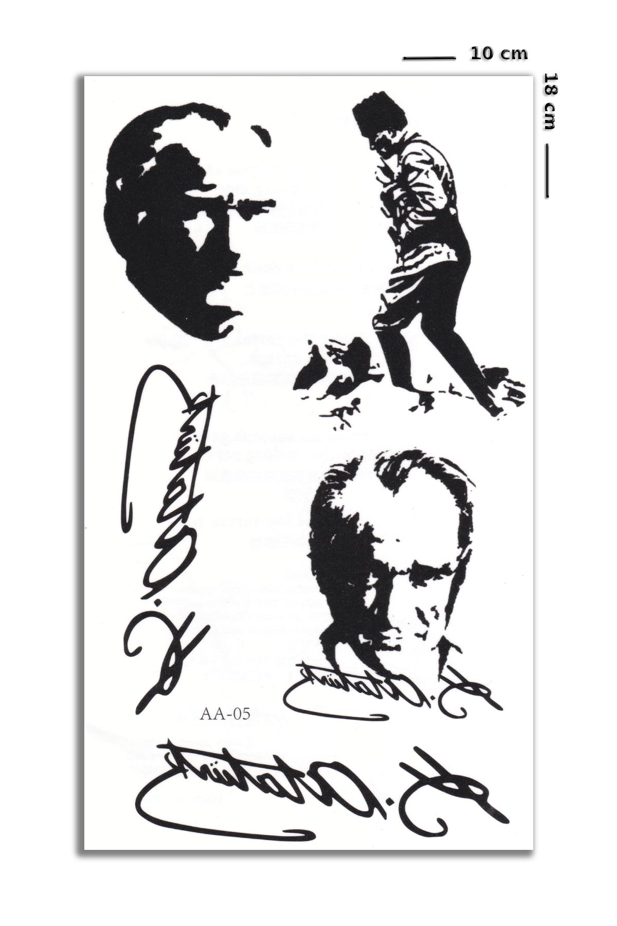 BP Tattoo Atatürk 19 Mayıs Geçici Dövme