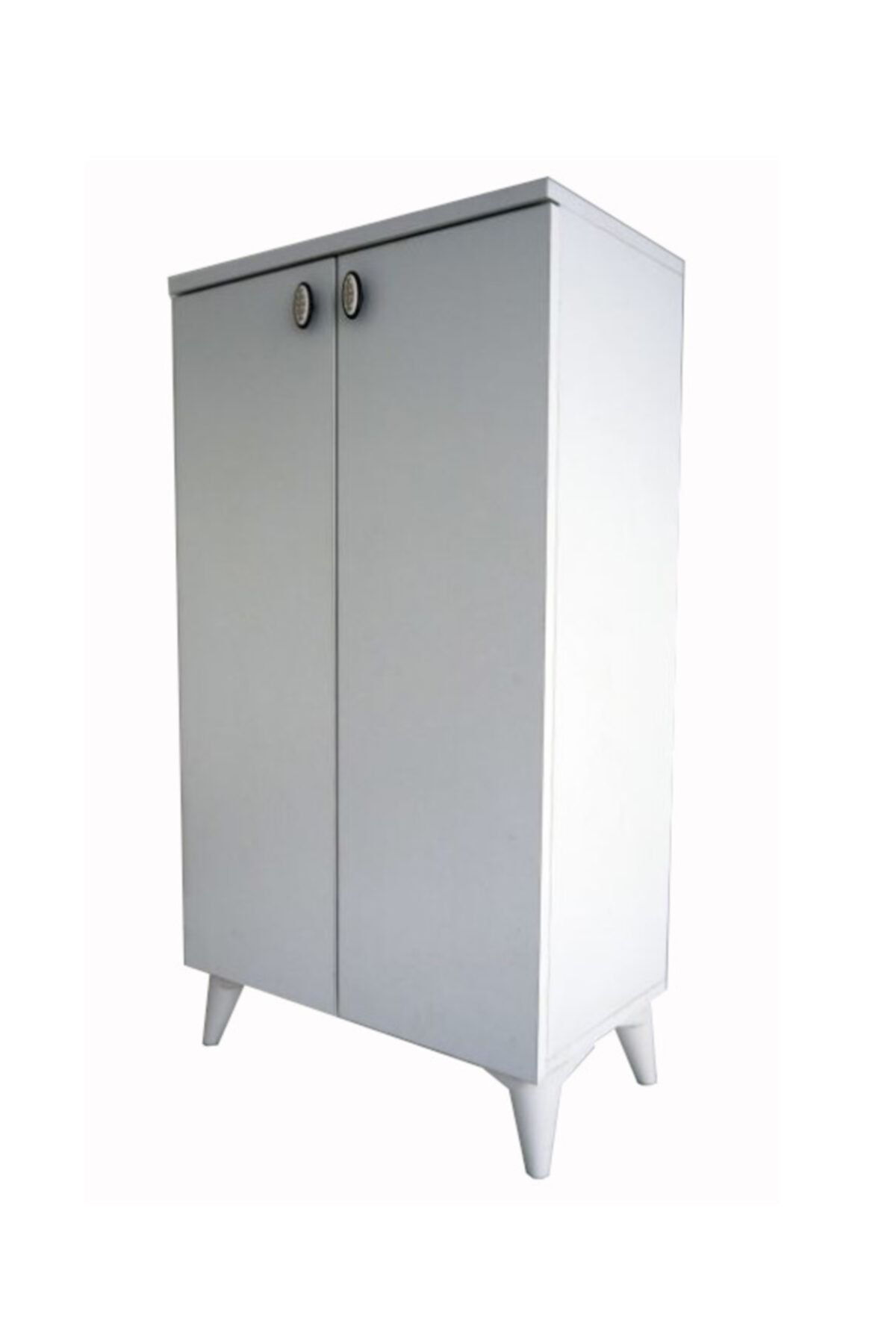 Ahşap Mobilya Ayakkabılık - 105 Cm - Beyaz