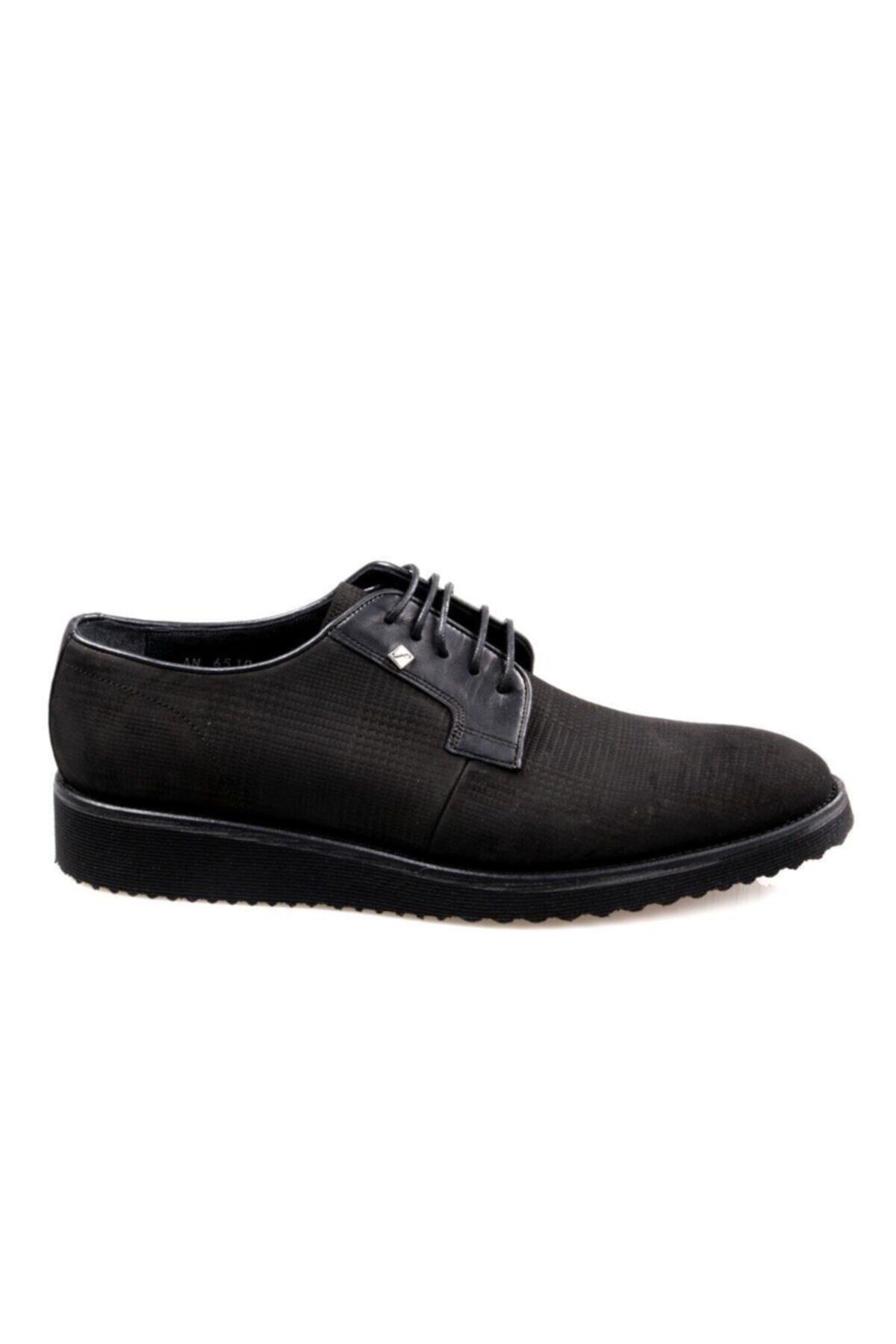 Fosco 6510 Eva Taban Siyah (39-44) Oxford Erkek Günlük Ayakkabı