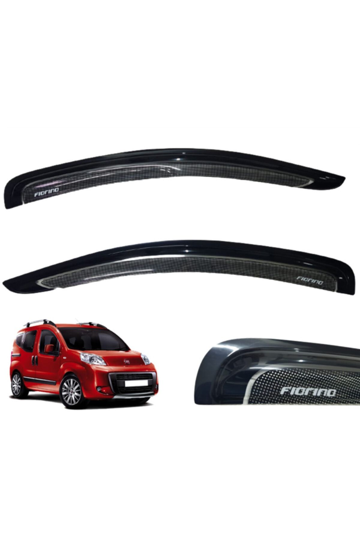 Point Fiat Fiorino Mügen Cam Rüzgarlığı Benekli 2007 - 2021 Arası Ön Iki Cam