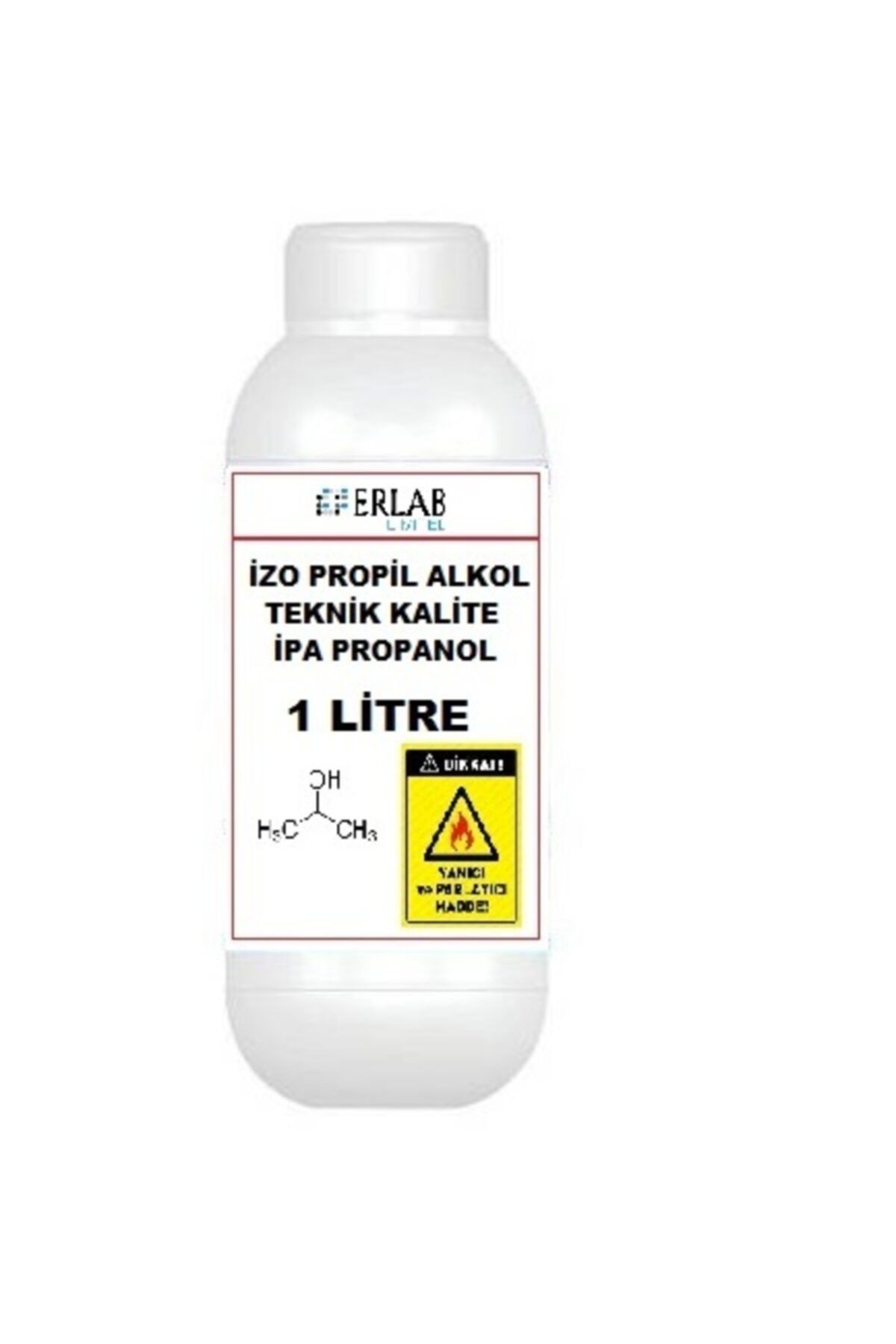 ERLAB Izopropil Alkol Ipa Teknik Kalite 1 Litre