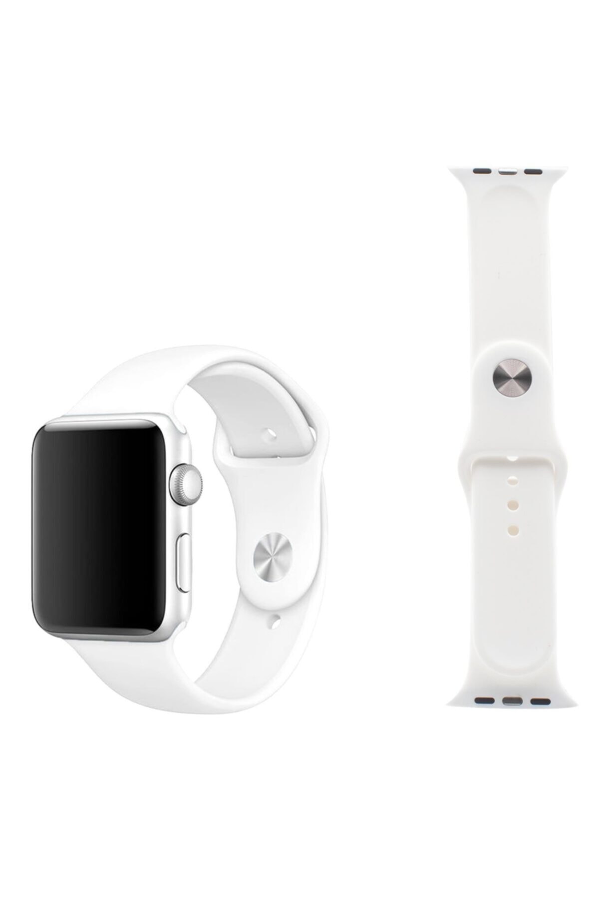 Microlux Apple Watch 42/44mm Silikon Kordon Kayış