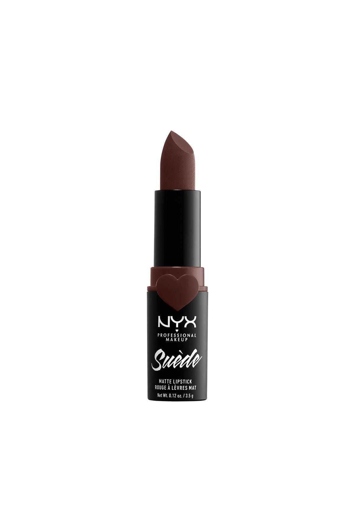 NYX Professional Makeup Suede Matte Lıpstıck - 07 Cold Brew