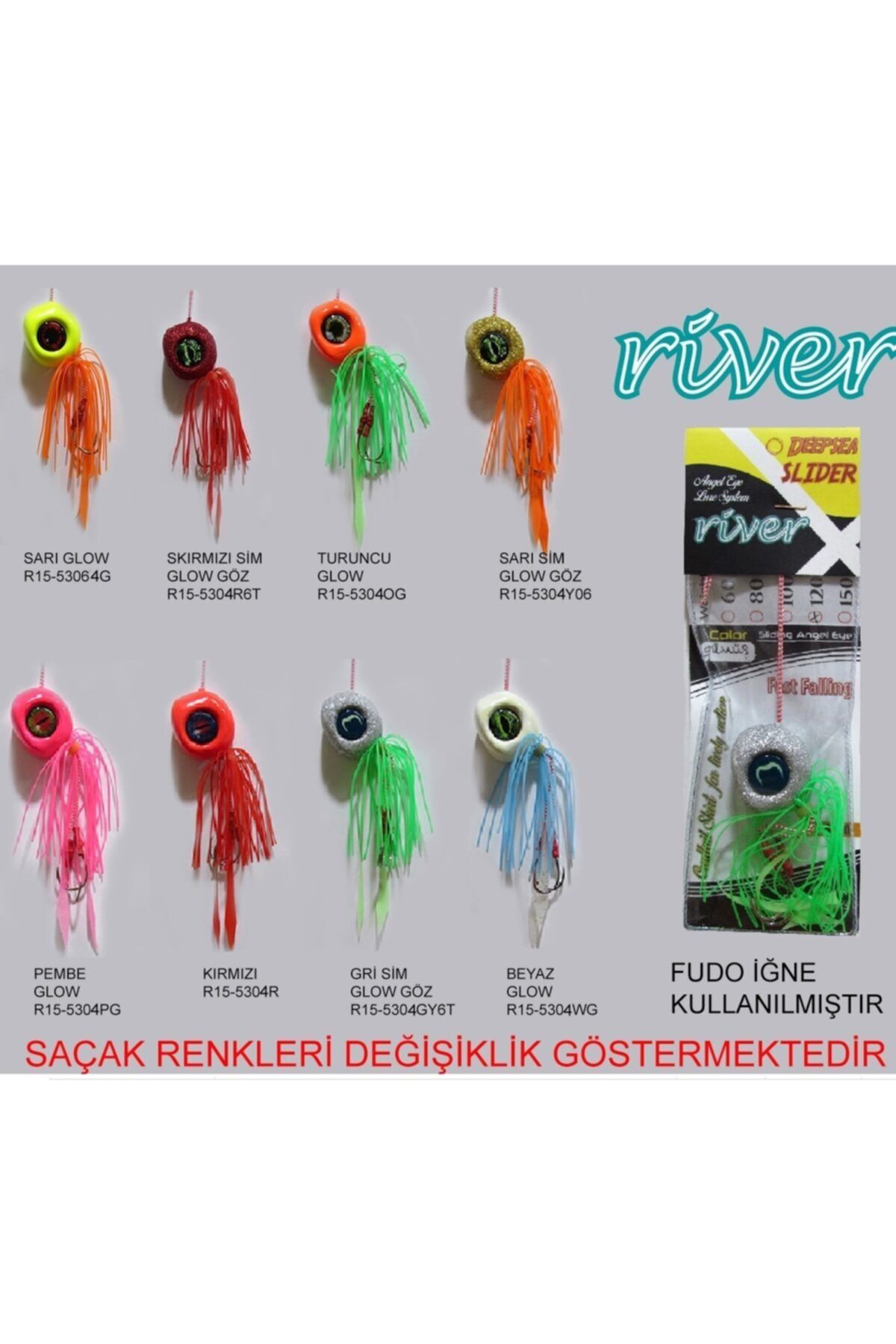 RİVER Deepsea Tai Rubber Slider Suni Yem 60 gr