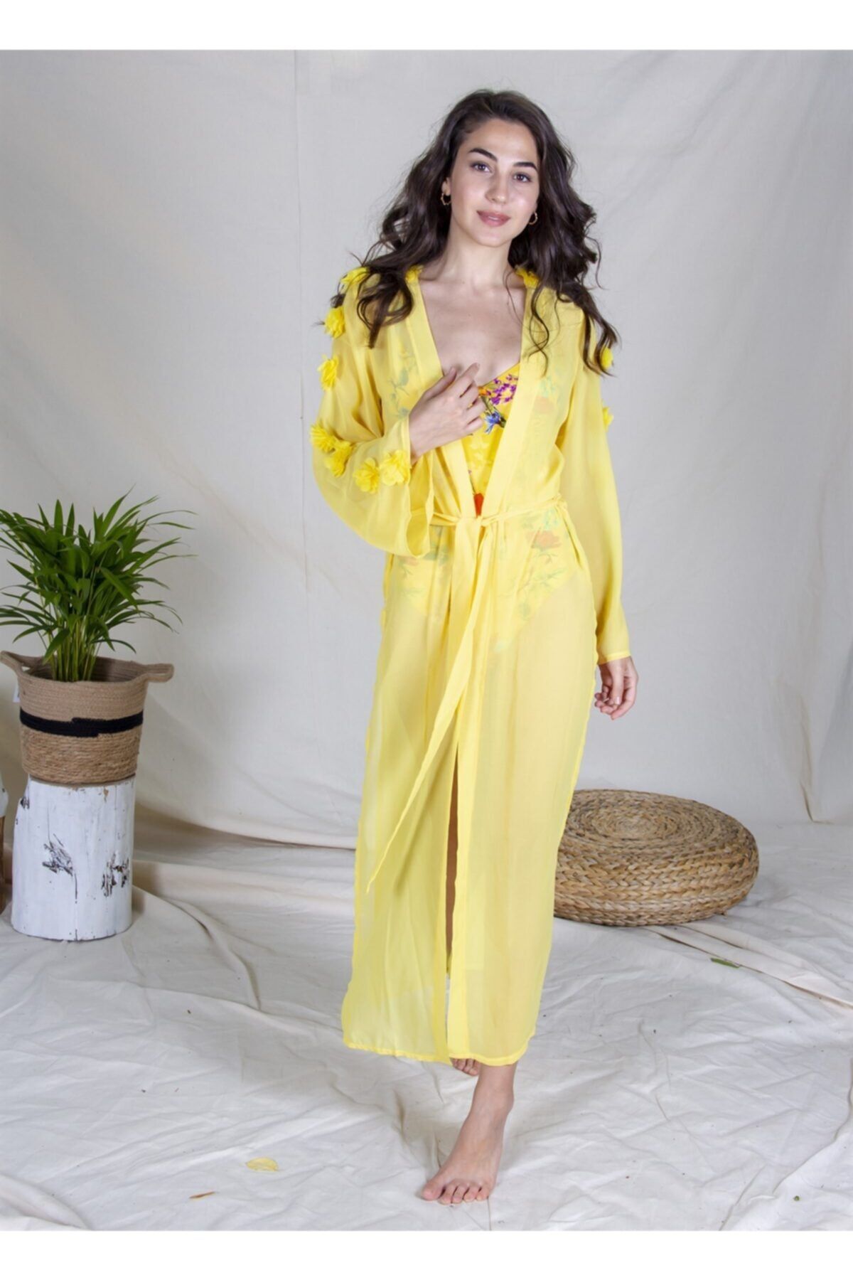 Bonitas Beachwear Mermaıd's Kolu Güllü Pareo