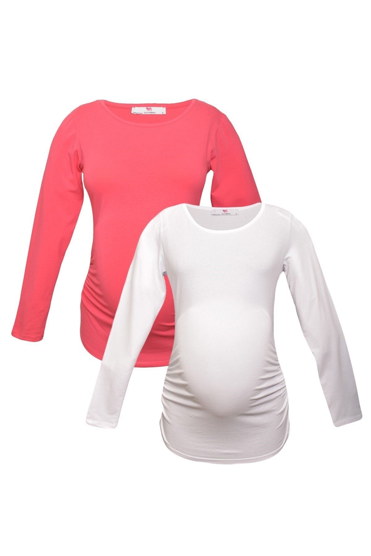 MYRA by LuvmaBelly Luvmabelly Myra2305_2308 Hamile Tshirt Seti