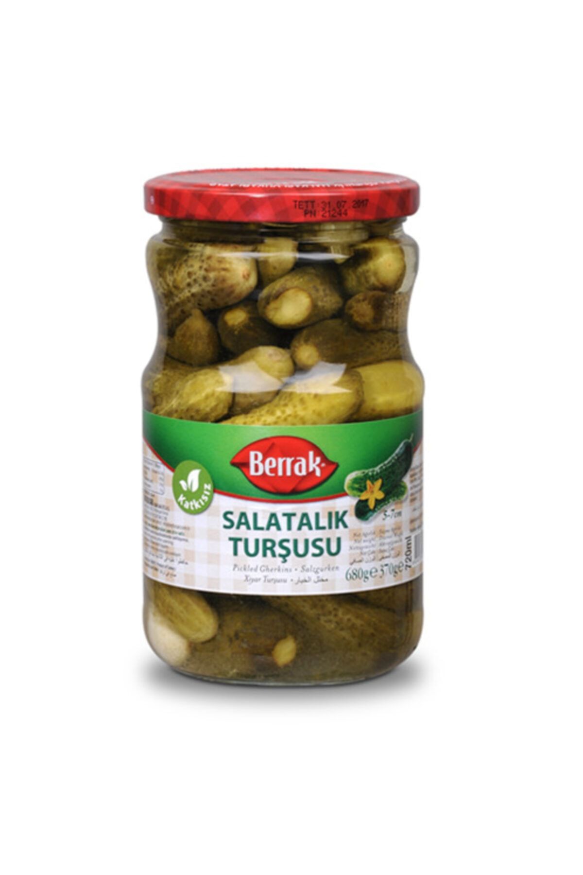 Berrak Salatalık Turşu ( 720 Ml )