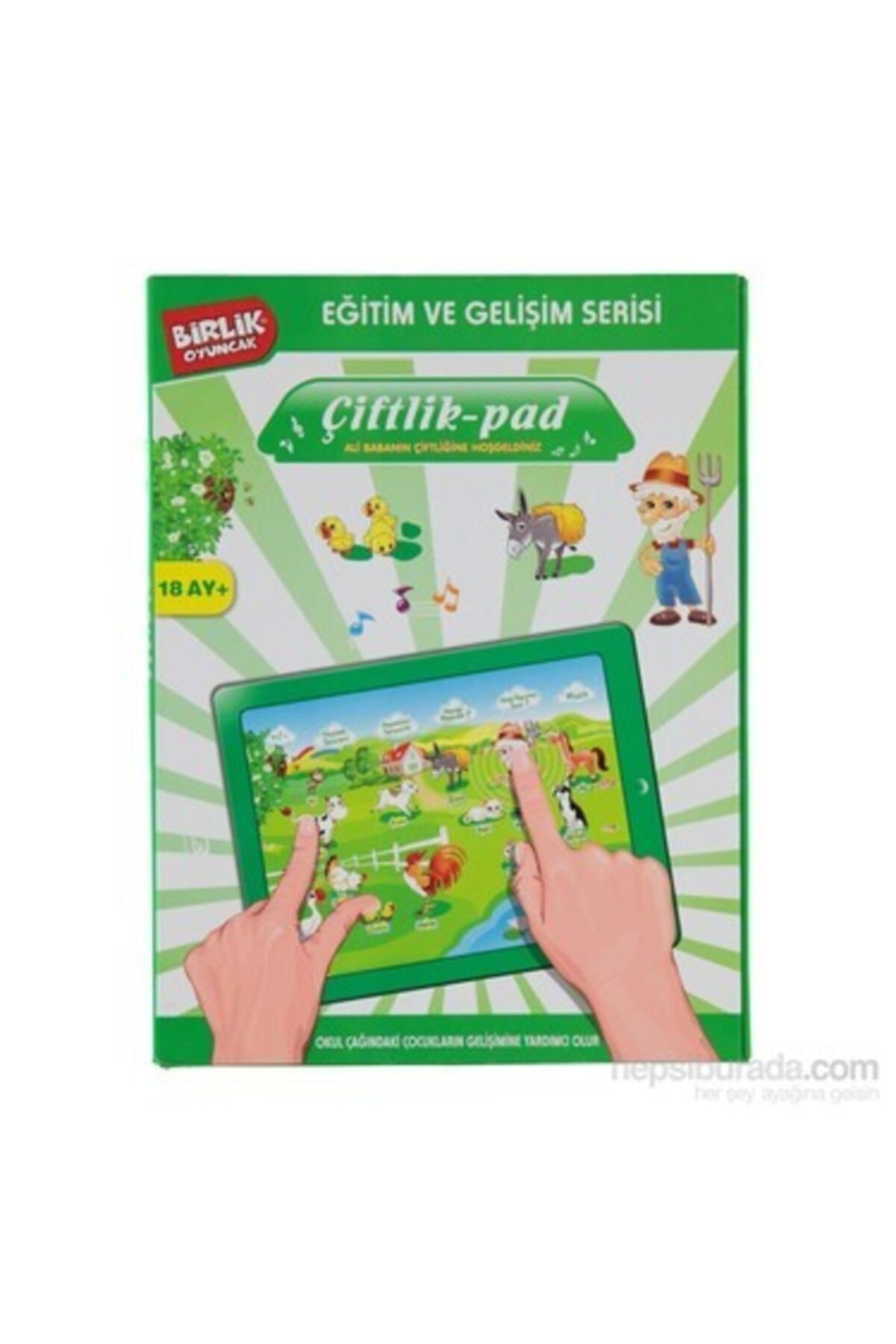BİRLİK TOYS Türkçe Eğitici Çiftlik-pad B03.yy582