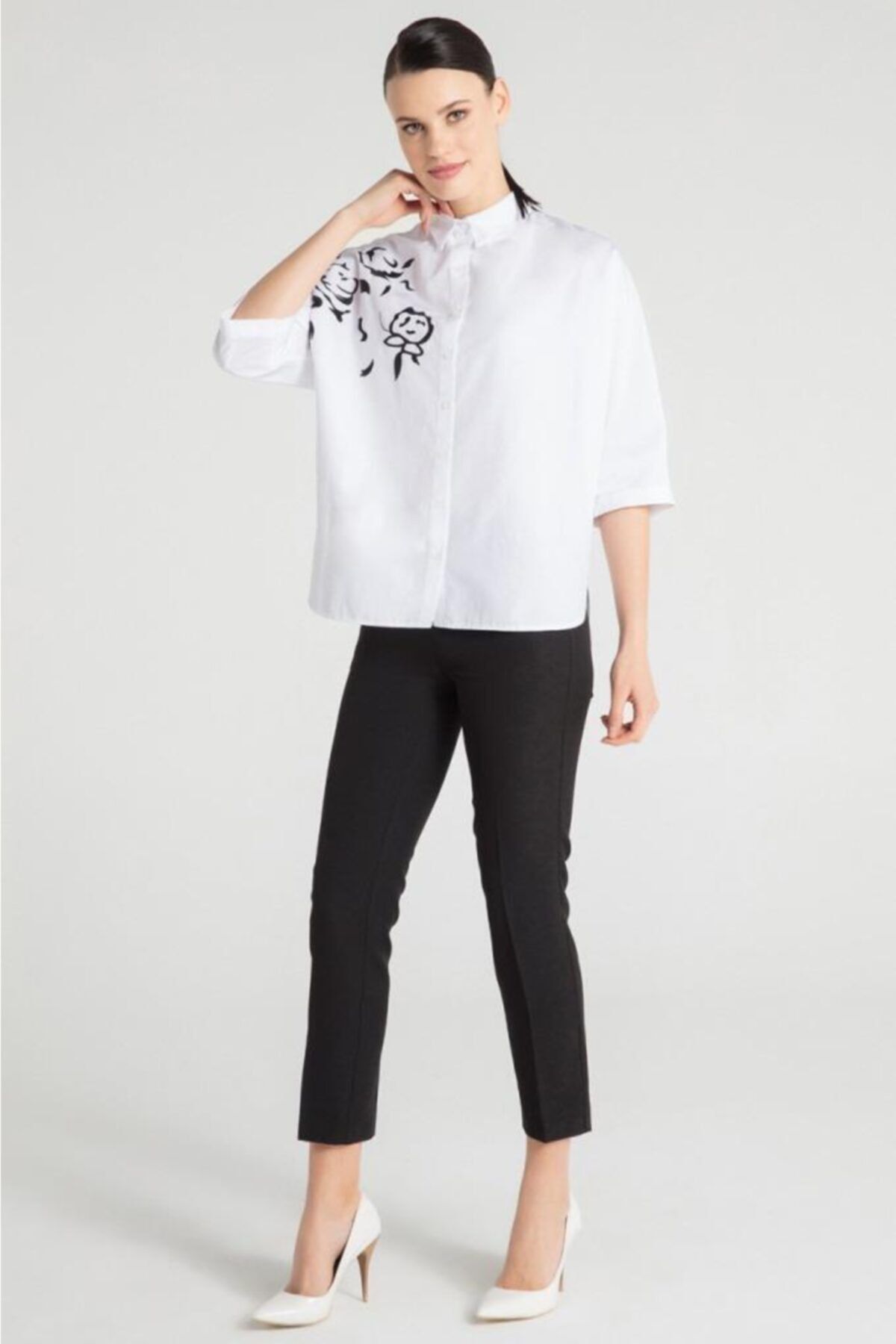 PERA CLUB Siyah Basic Pantolon