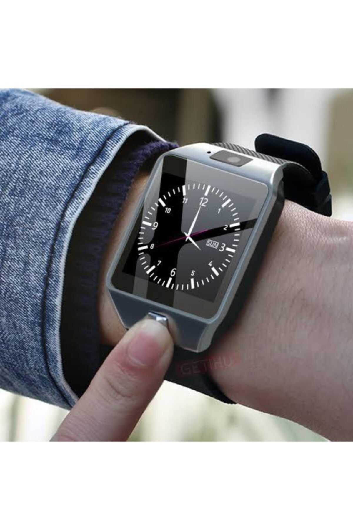 SmartWatch Dz-09 Sim Kart Destekli Türkçe Menü Kamerali Akıllı Saat