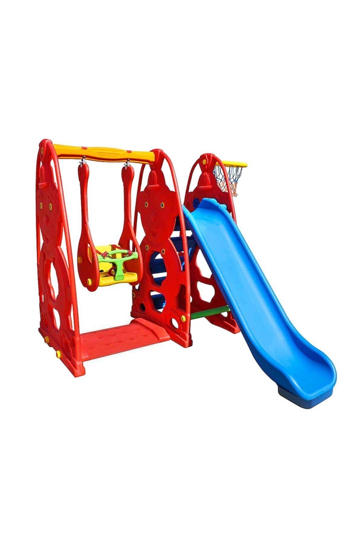 KingKids Sevimli Teddy Kaydırak