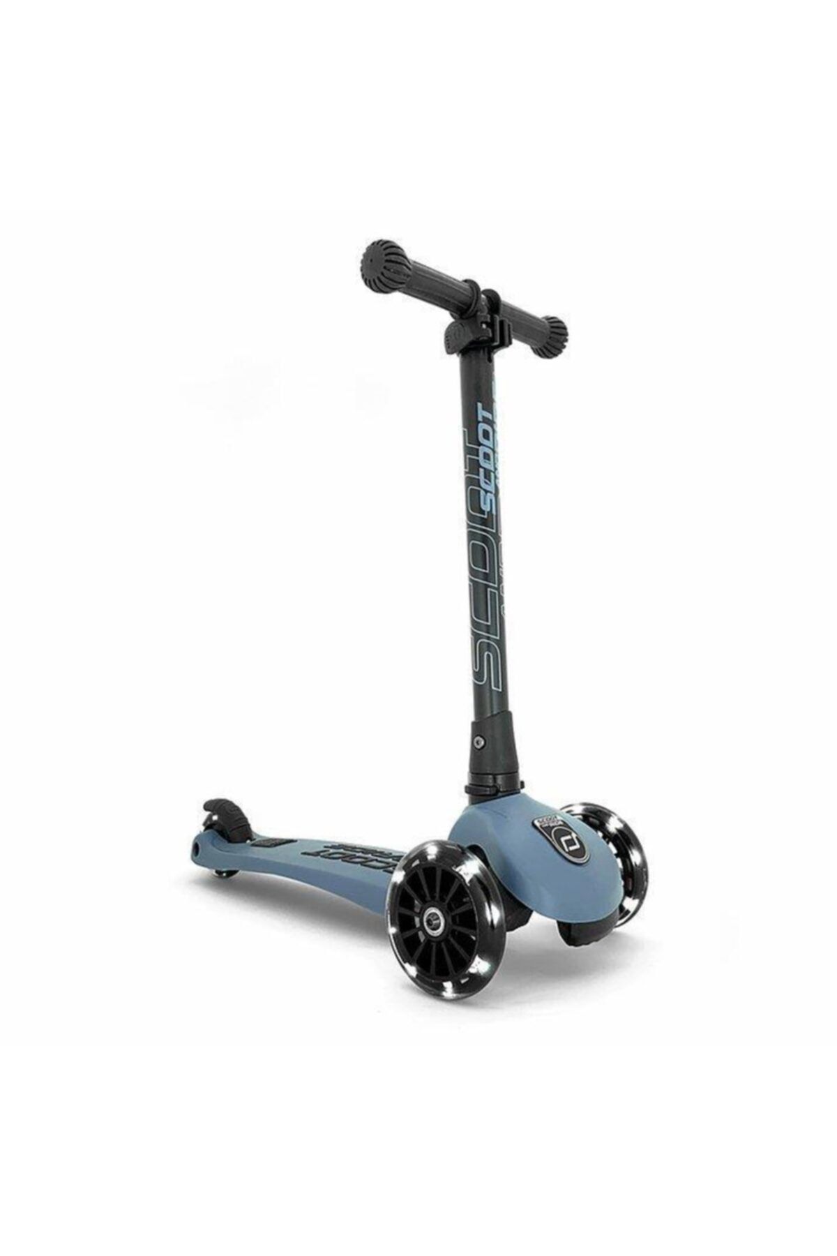 SCOOT AND RIDE Highwaykick 3 LED Tekerlekli Çocuk Scooter Petrol Mavisi 170301-96347