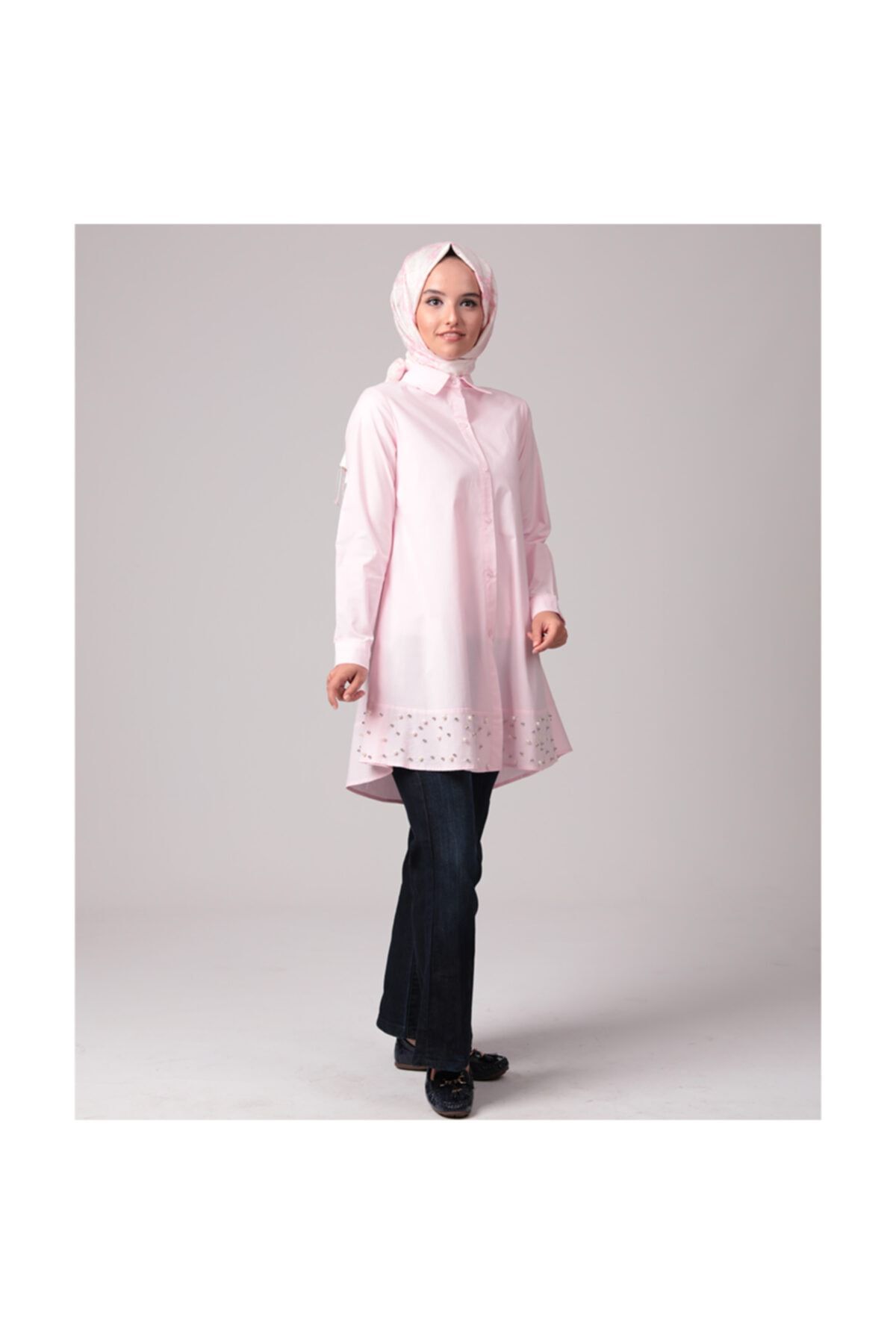 ipekistanbul Inci Gömlek - Pembe