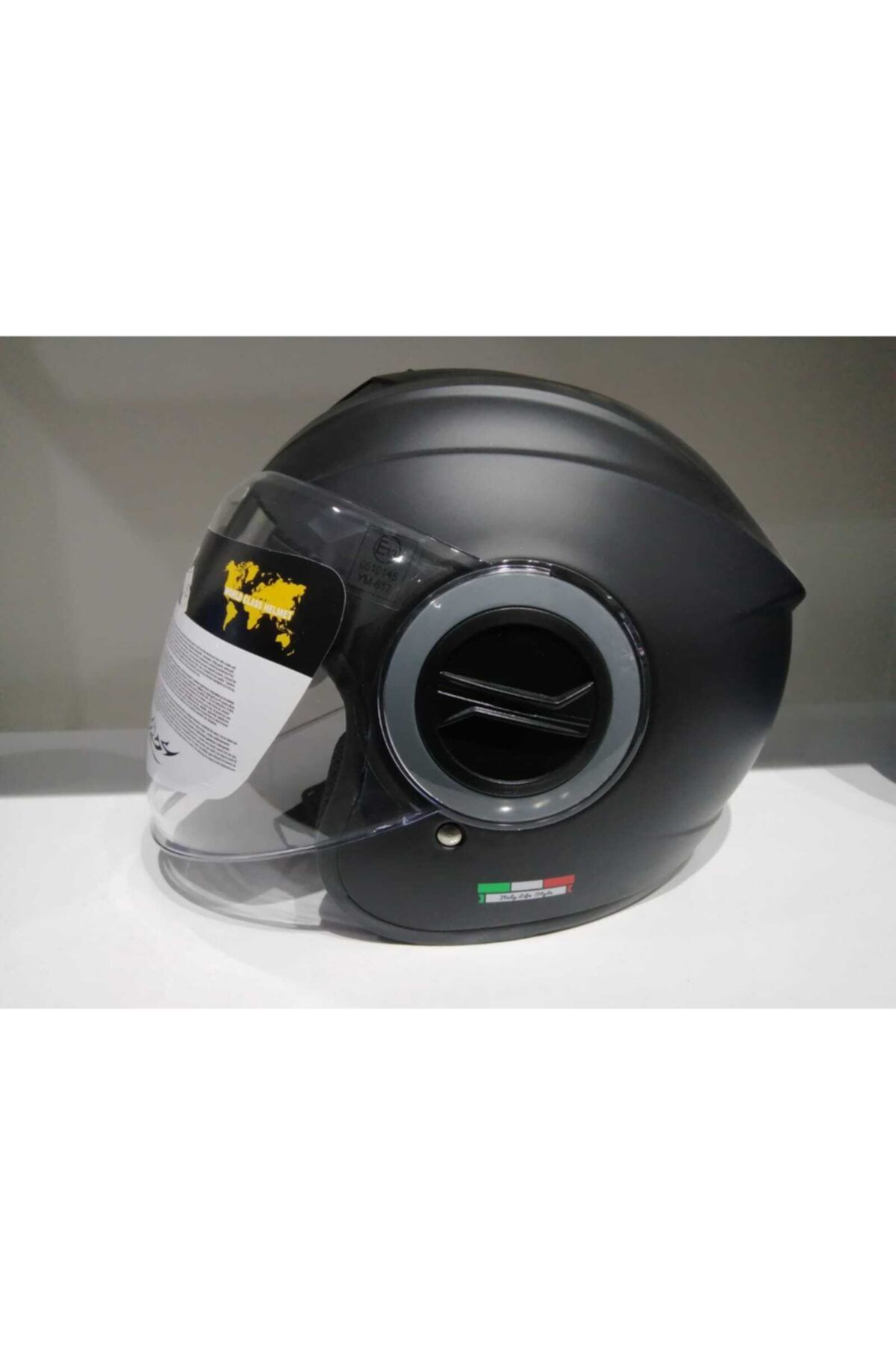 Sway Kask Of-617 Yarım Mat Siyah