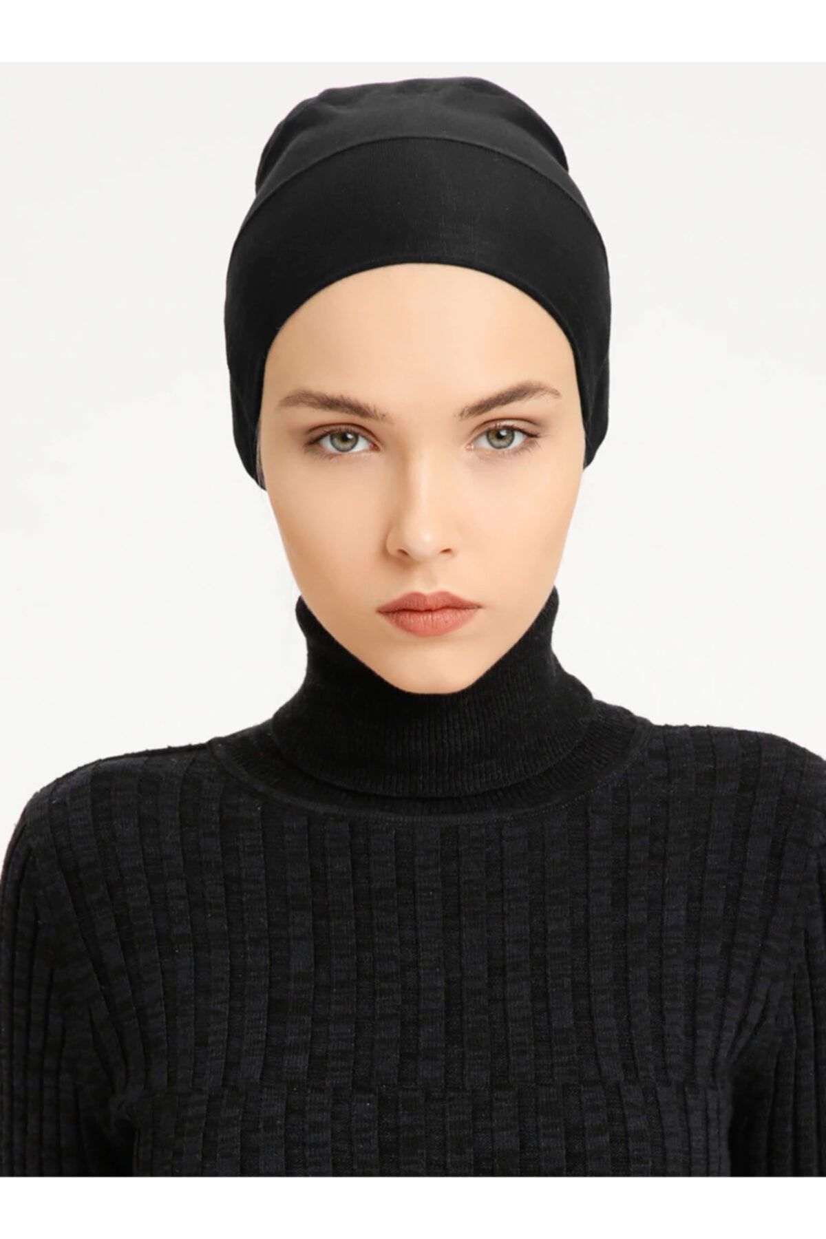 Tuva Bone Kaymaz Bone - Siyah -