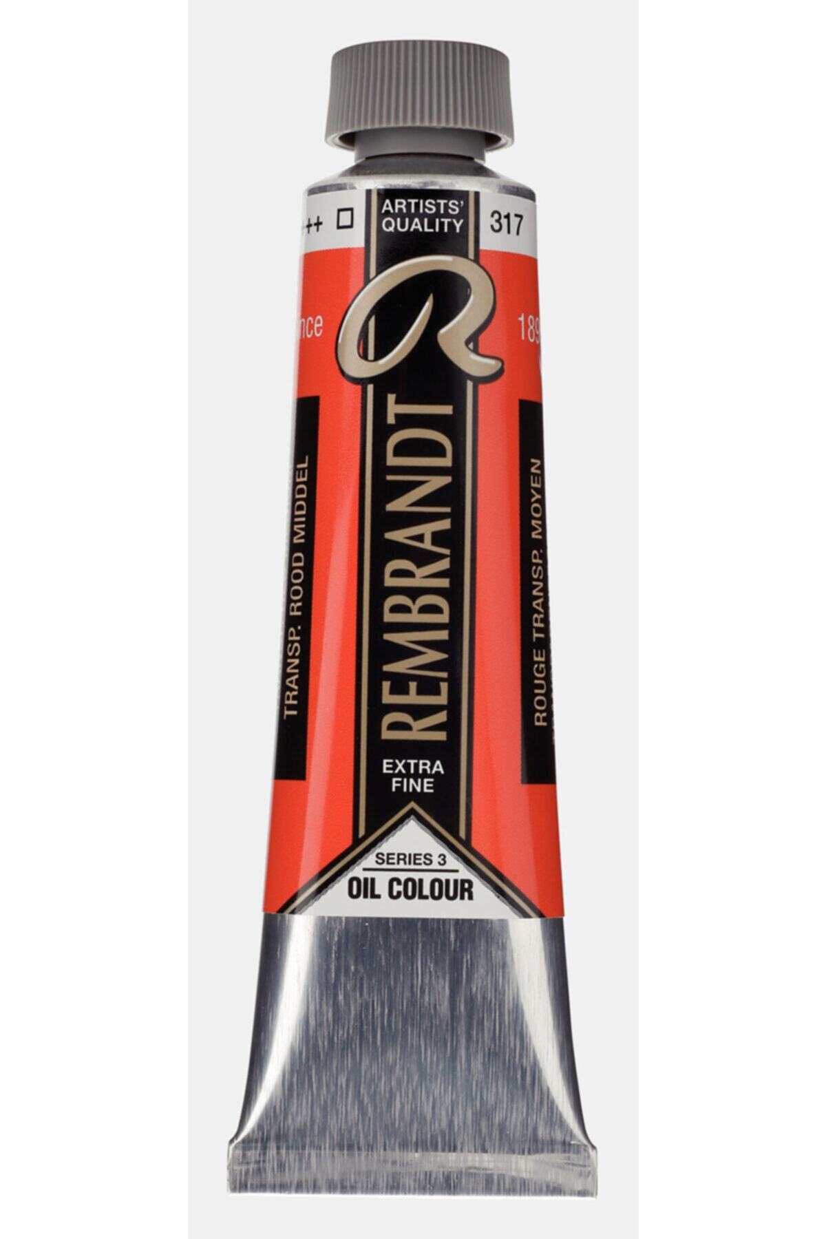 Rembrandt 317 Seri 3 40 ml Yağlı Boya Transparent Red Medium