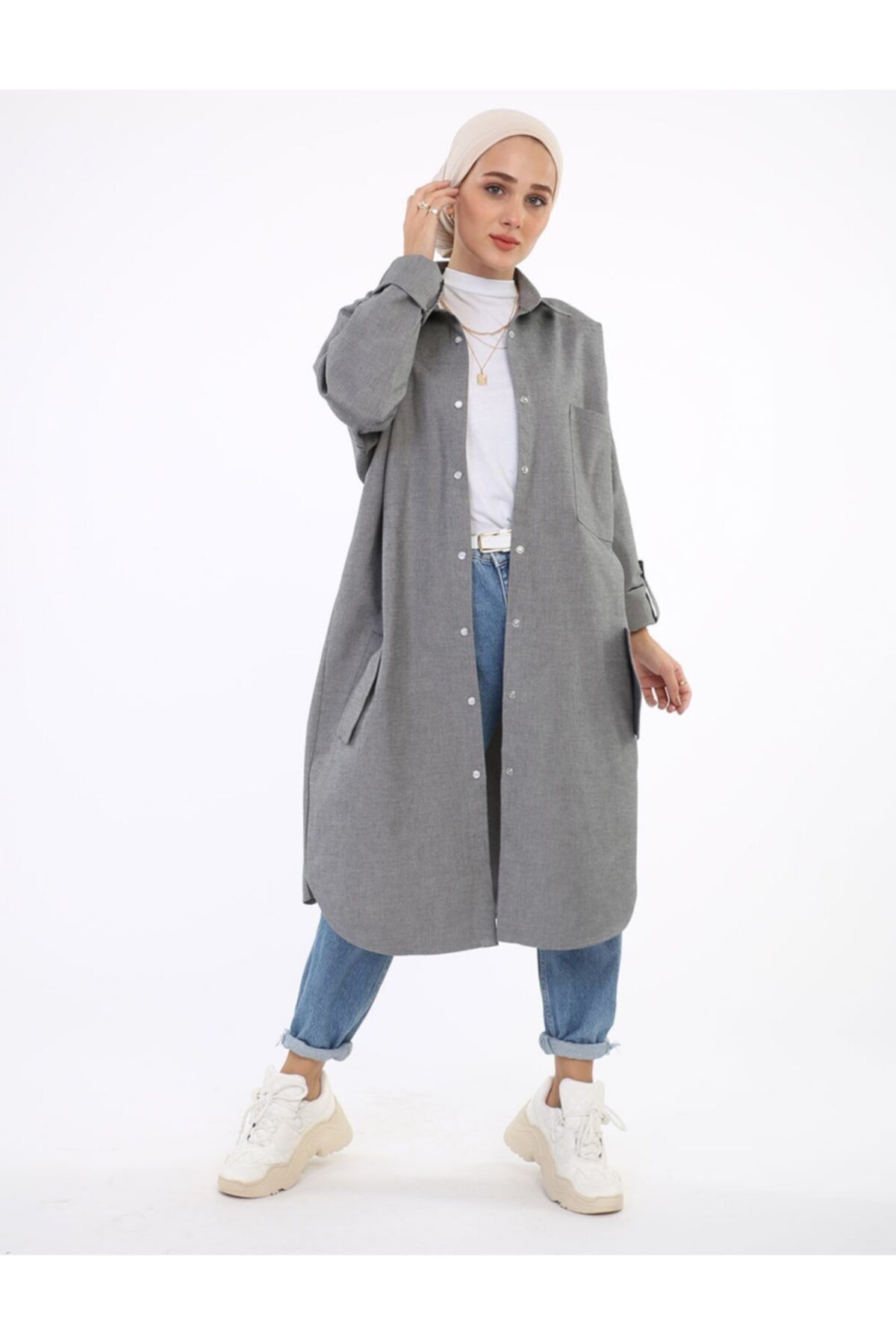 SİNDAL Long Denim 4-80960 - Grı