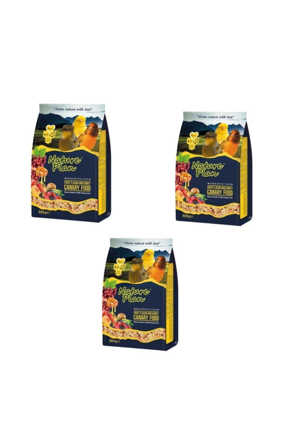 Nature Plan Kanarya Yemi 500 gr 3 Adet