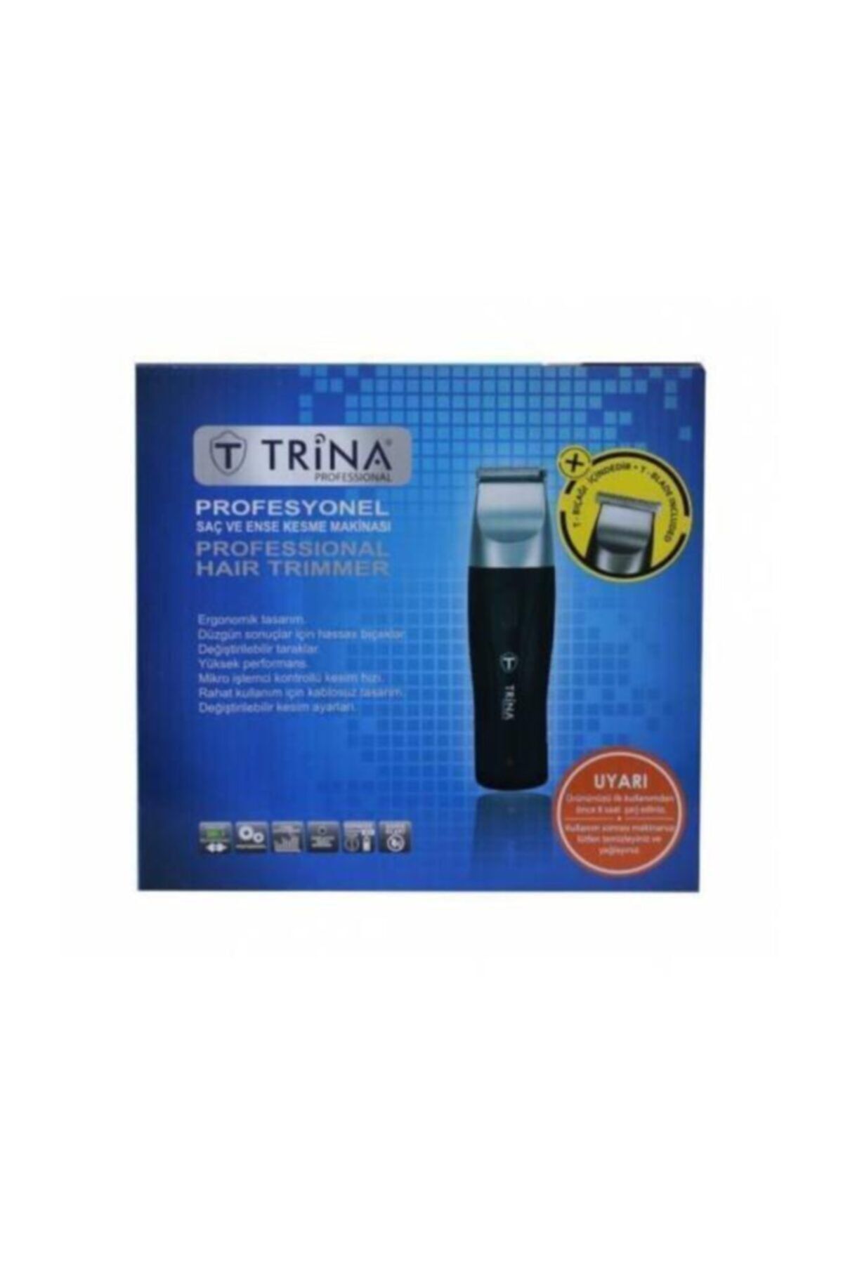 Trina Profesyonel Saç Ve Ense Kesme Makinası Trnsacks0014