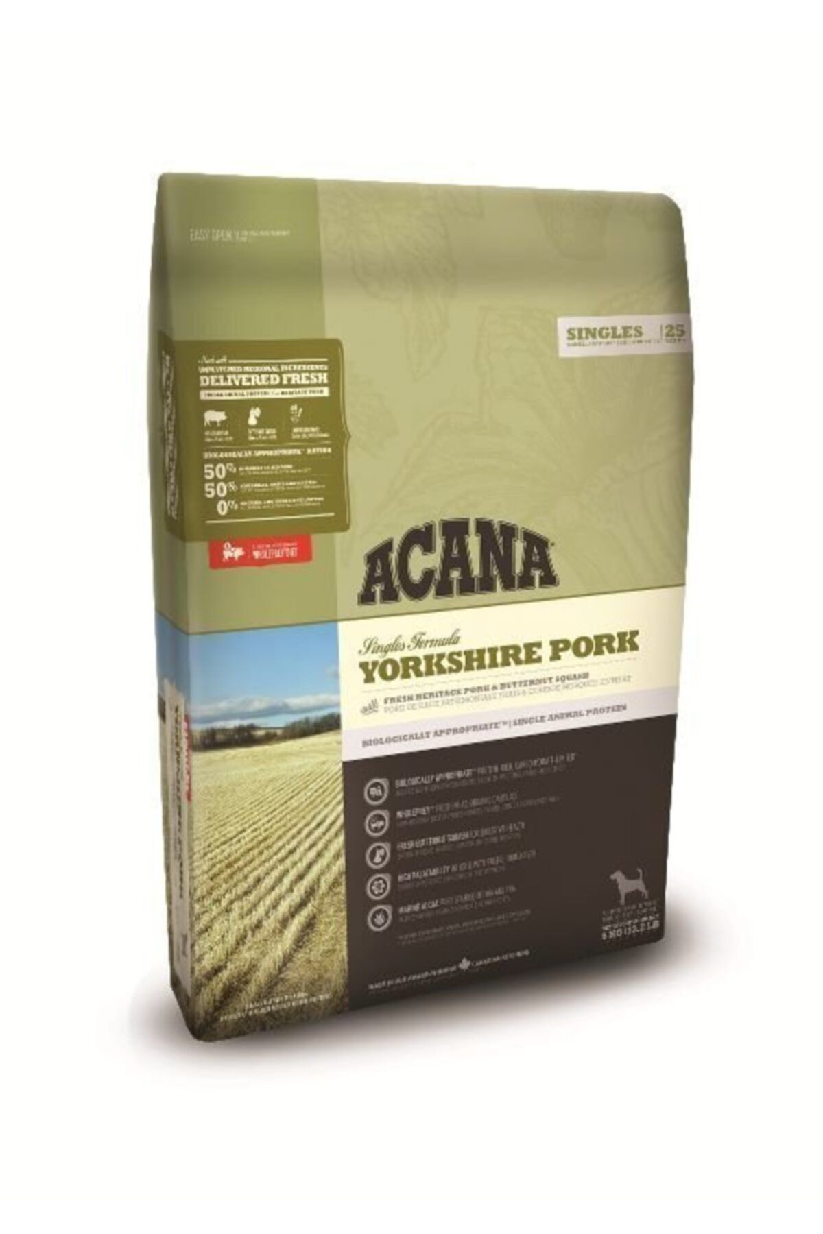 Acana Singles-yorkshire Pork Köpek Maması 11,4 Kg