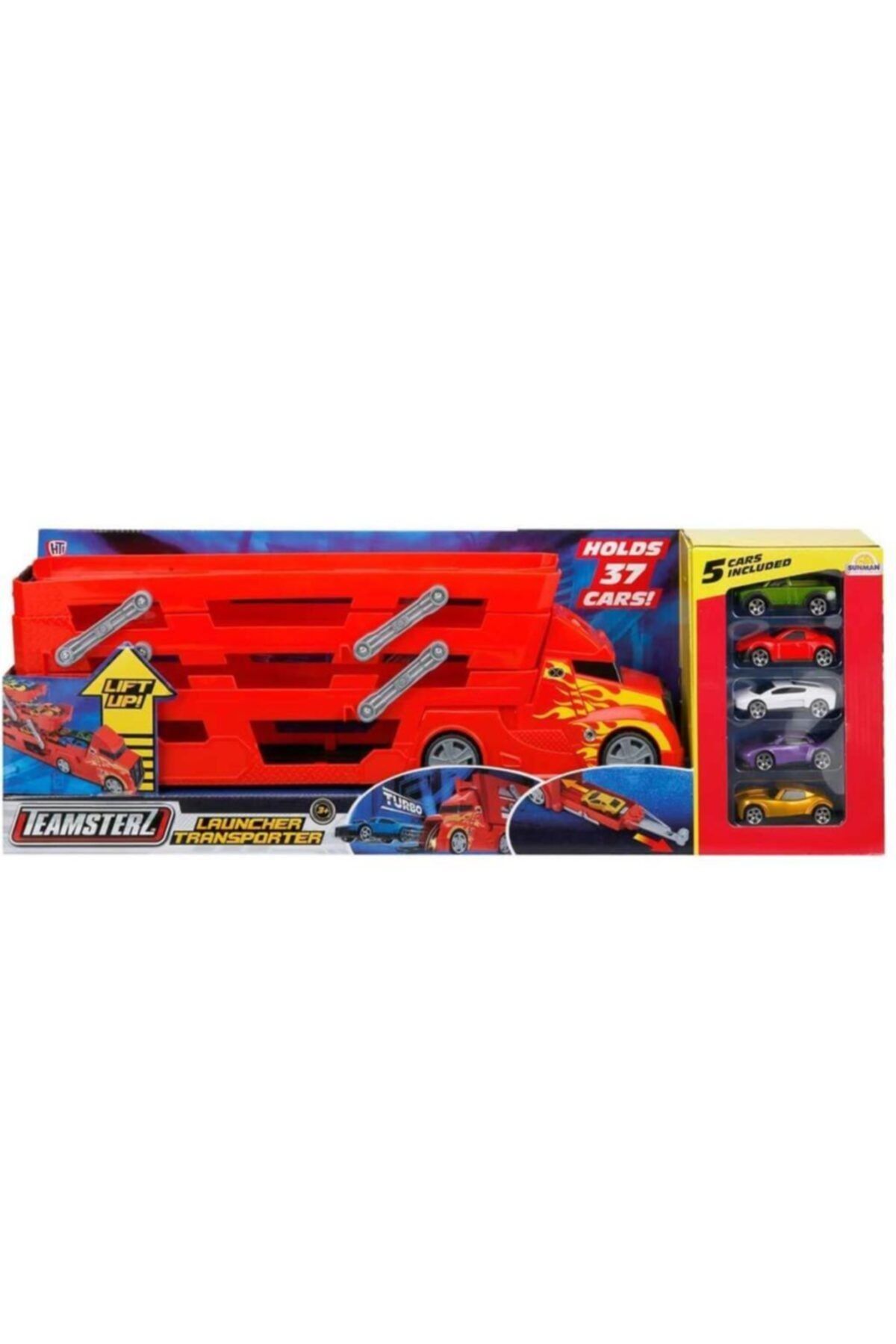 Sunman Teamsterz Transporter 3 Katlı Kamyon Oyun Seti
